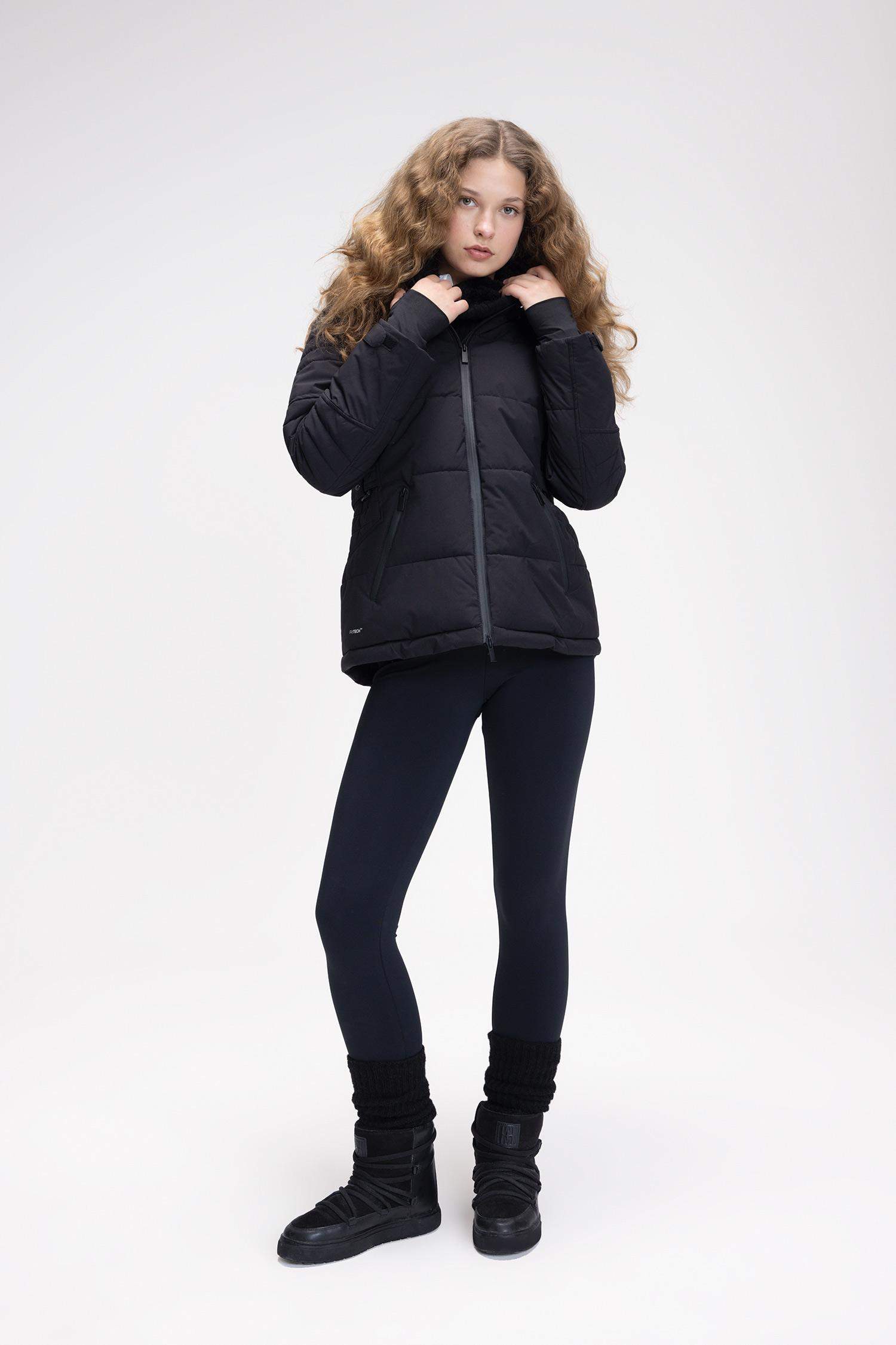 DeFactoFit Kayak Montu Su Geçirmez Rüzgar Geçirmez Kapüşonlu Ayarlanabilir Bel Detaylı Ultra Korumalı