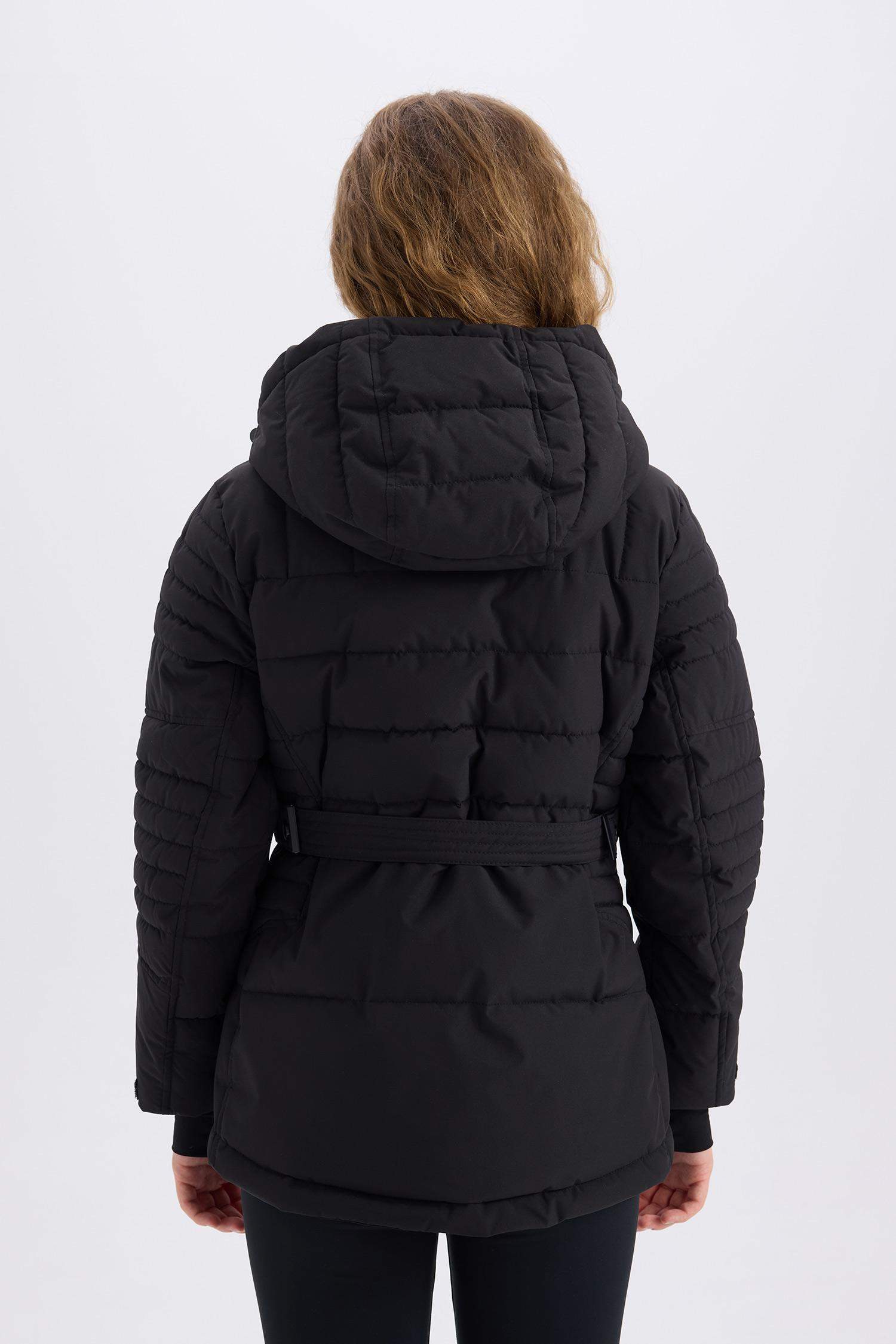 DeFactoFit Kayak Montu Su Geçirmez Rüzgar Geçirmez Kapüşonlu Ayarlanabilir Bel Detaylı Ultra Korumalı