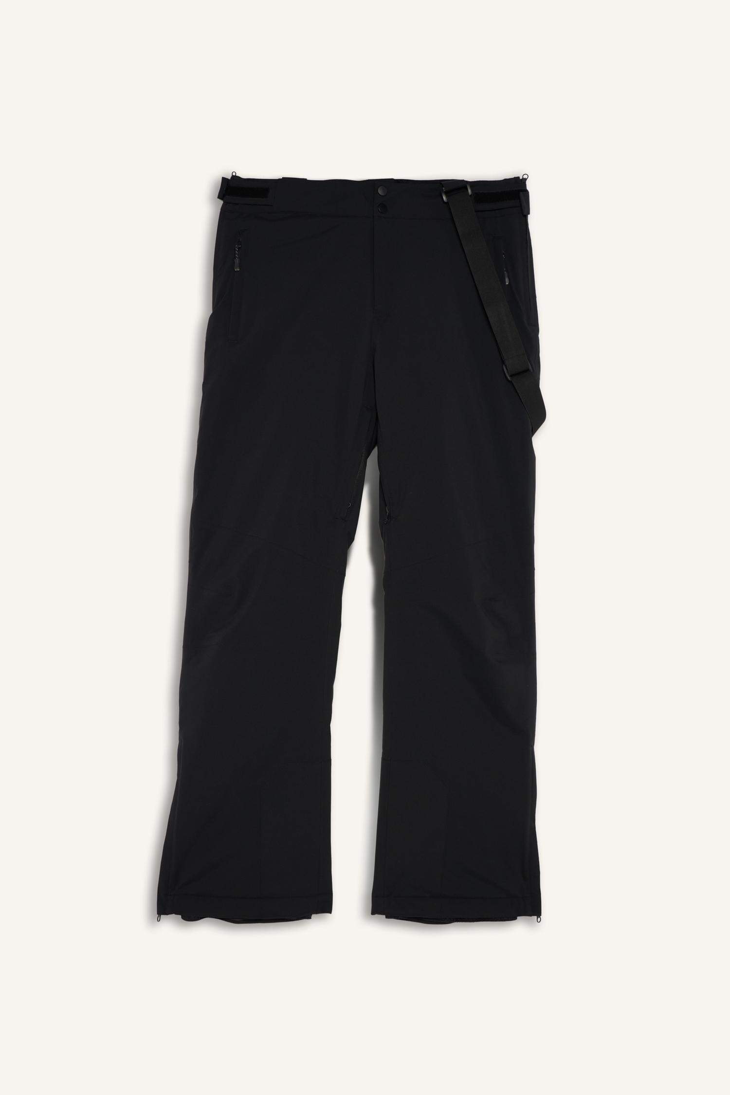 Regular Fit Fermuarlı Su Geçirmez Kayak Pantolonu