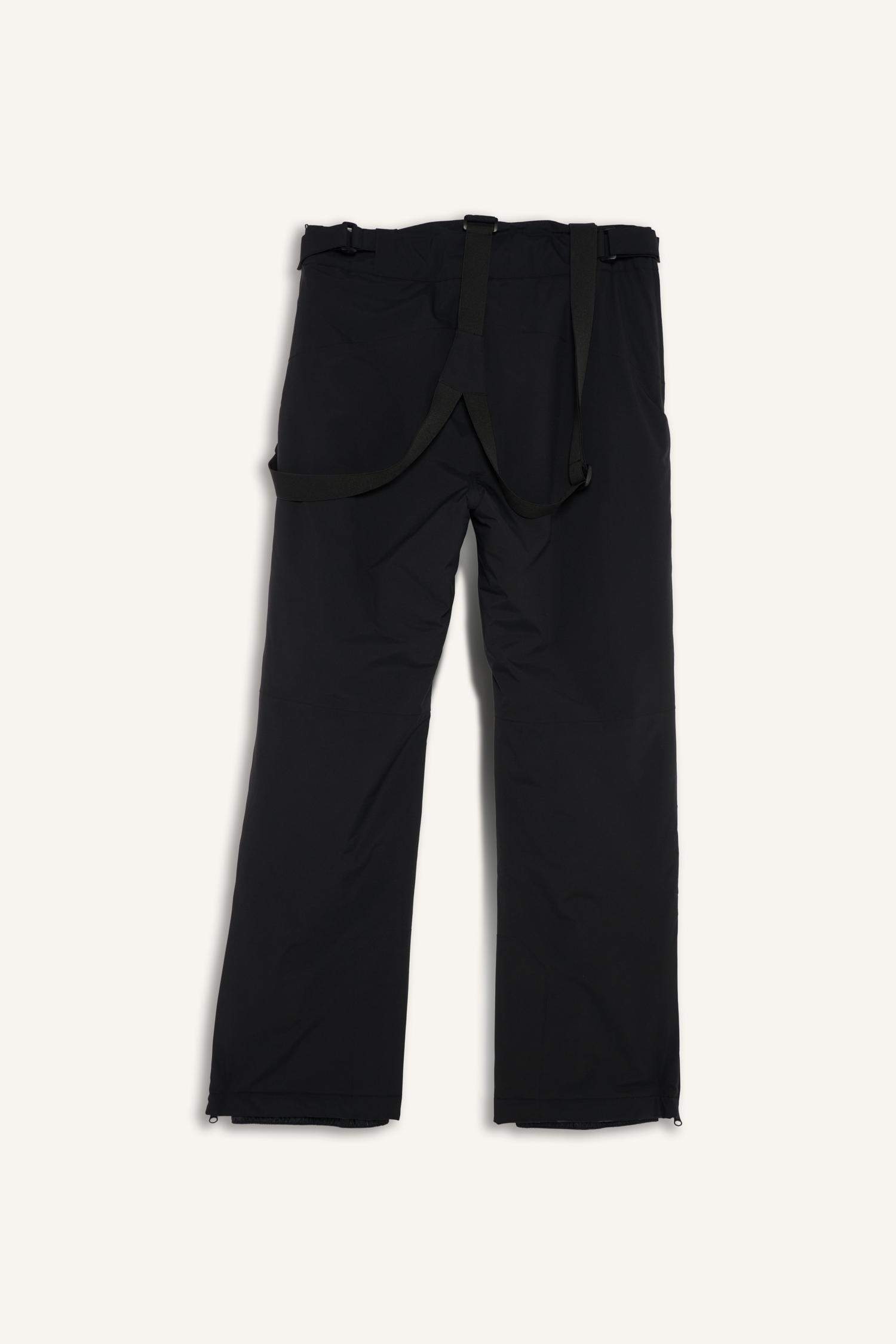 Regular Fit Fermuarlı Su Geçirmez Kayak Pantolonu