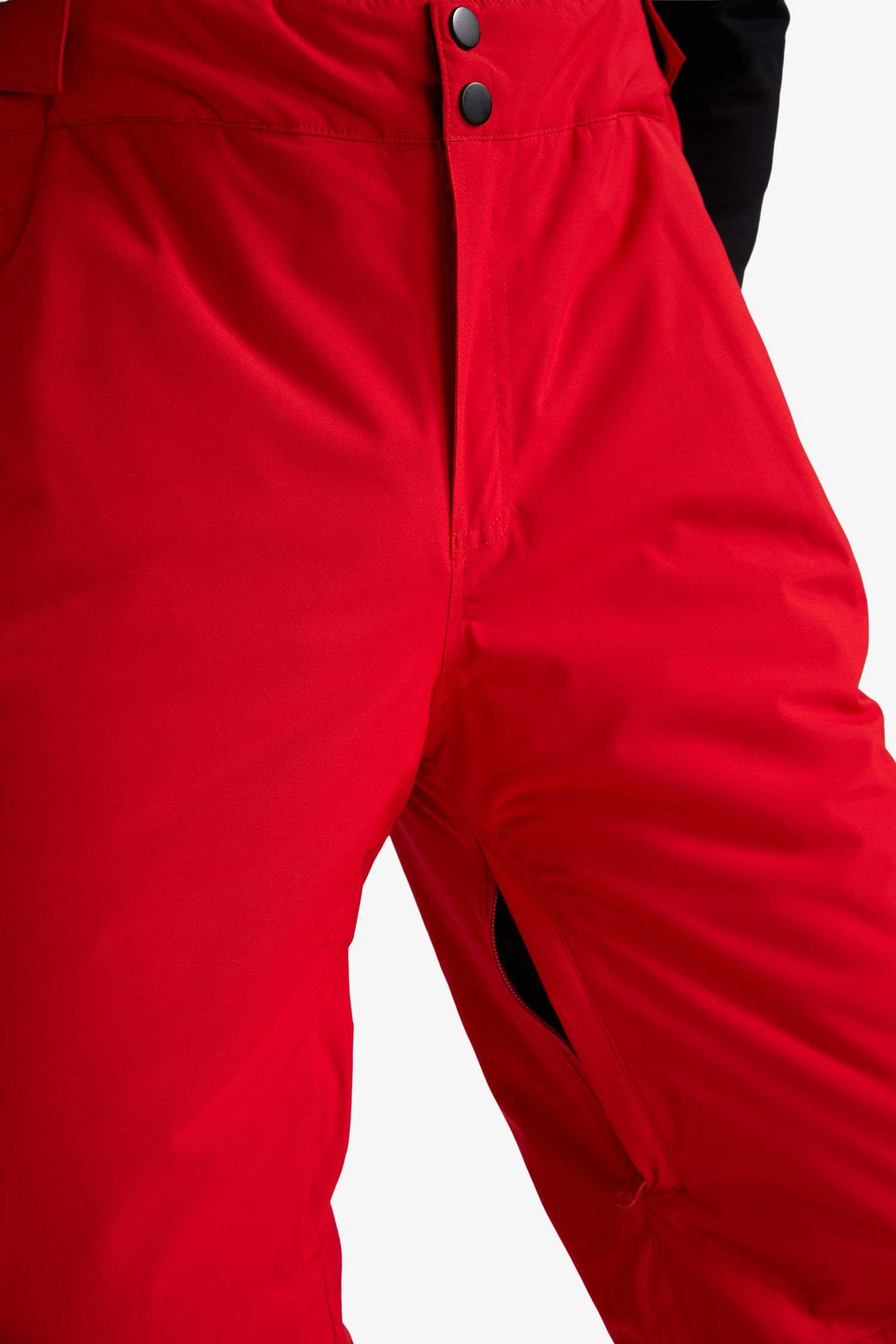 Regular Fit Fermuarlı Su Geçirmez Kayak Pantolonu