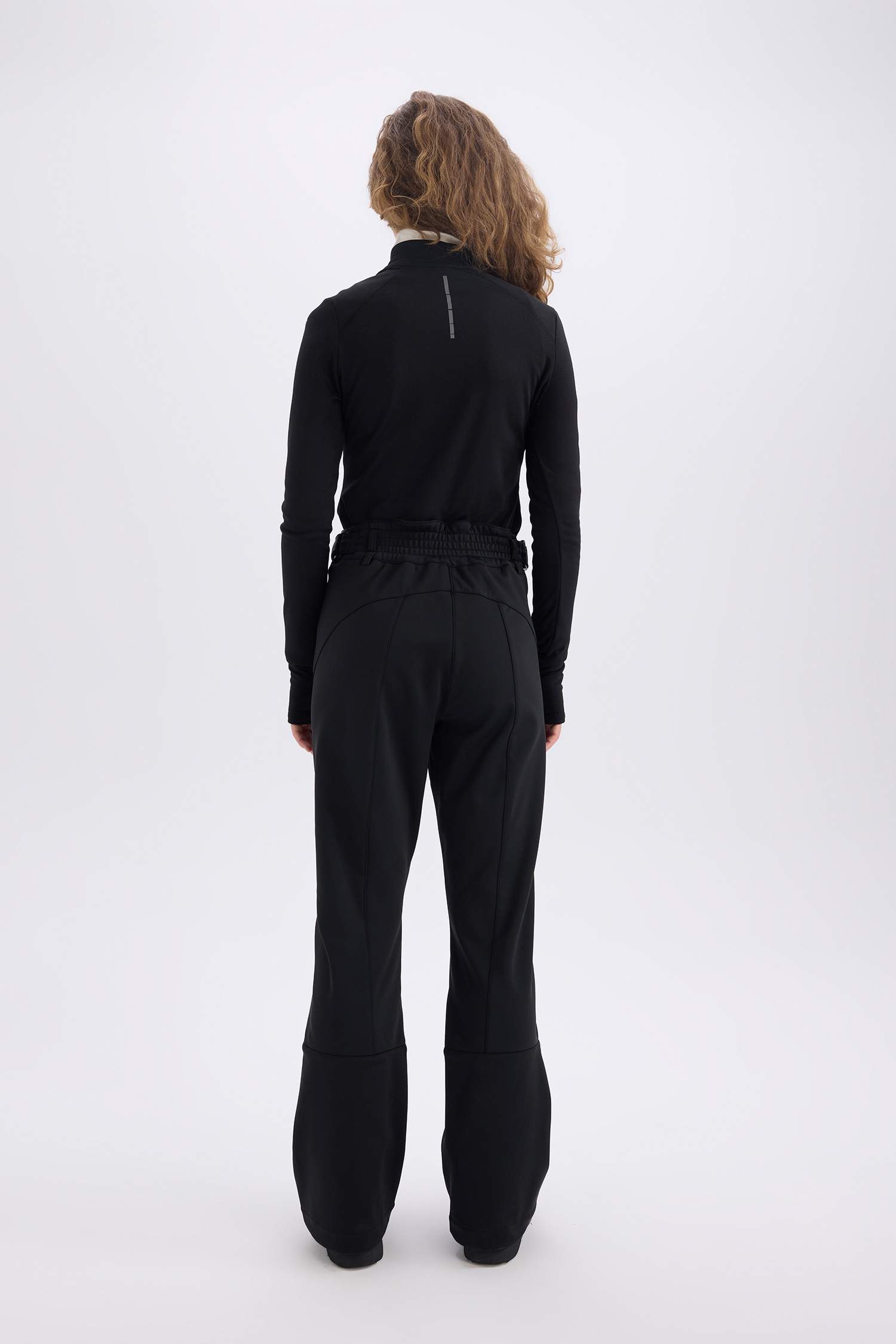 DeFactoFit Regular Fit Sporcu Cepli Softshell Kayak Pantolonu