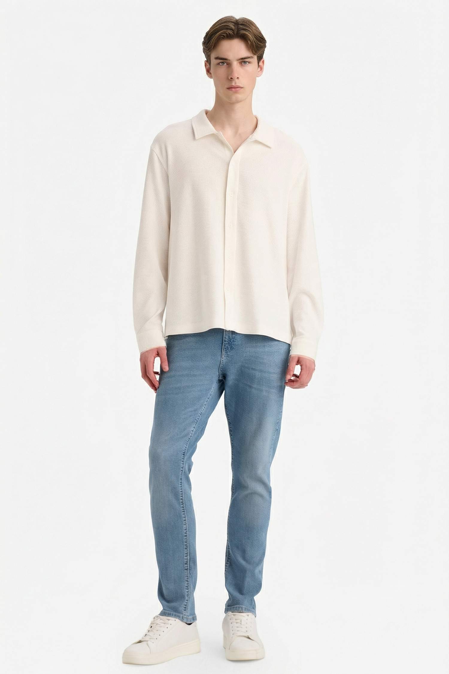 Pedro Slim Fit Normal Waist Skinny Leg Jeans