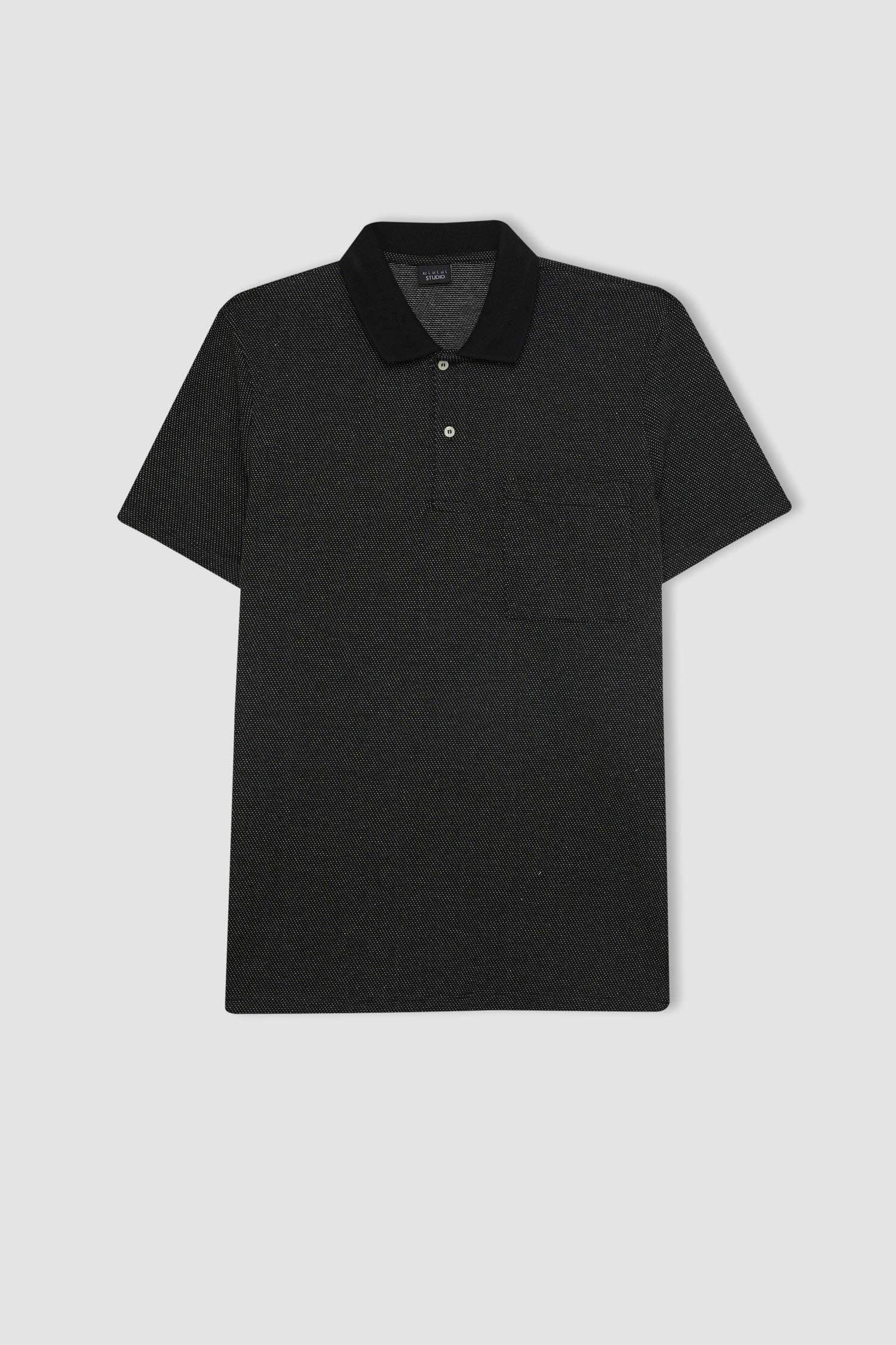 Slim Fit Polo Collar Polo T-Shirt