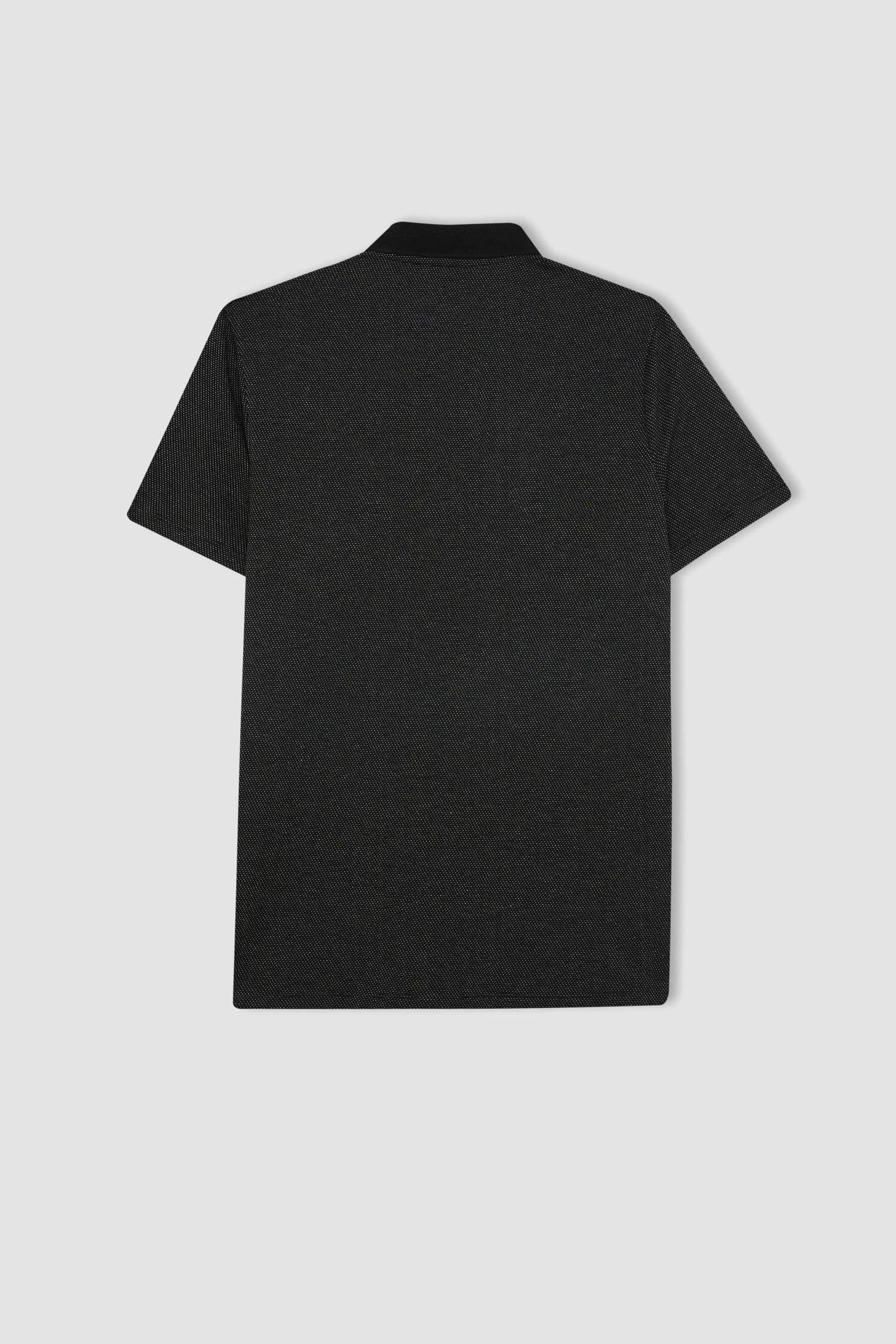 Slim Fit Polo Collar Polo T-Shirt