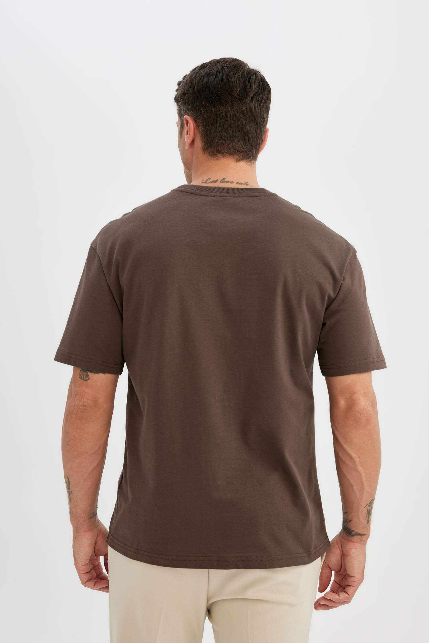 Relax Fit Crew Neck Short Sleeve T-Shirt
