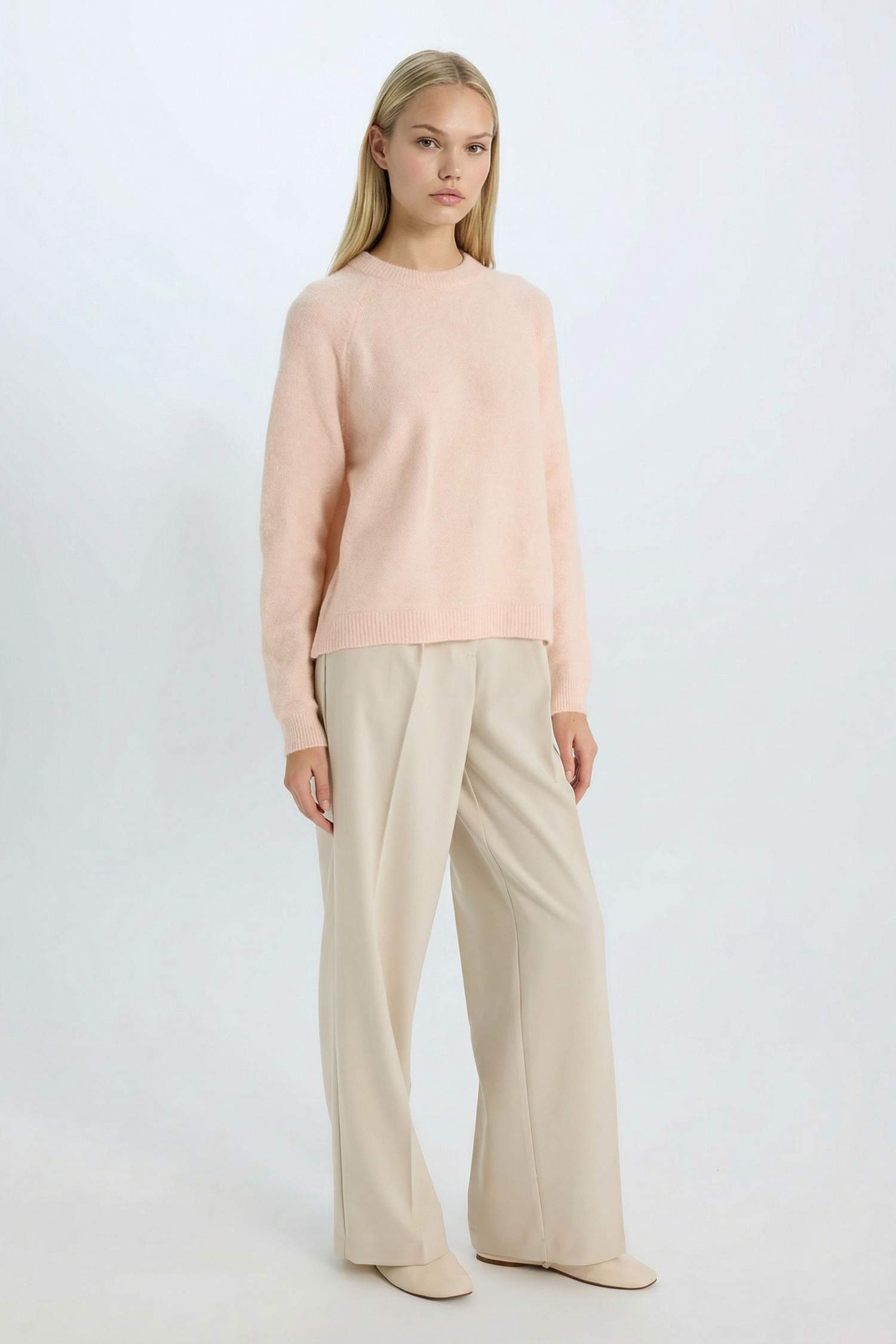 Regular Fit Crew Neck Knitwear Pullover