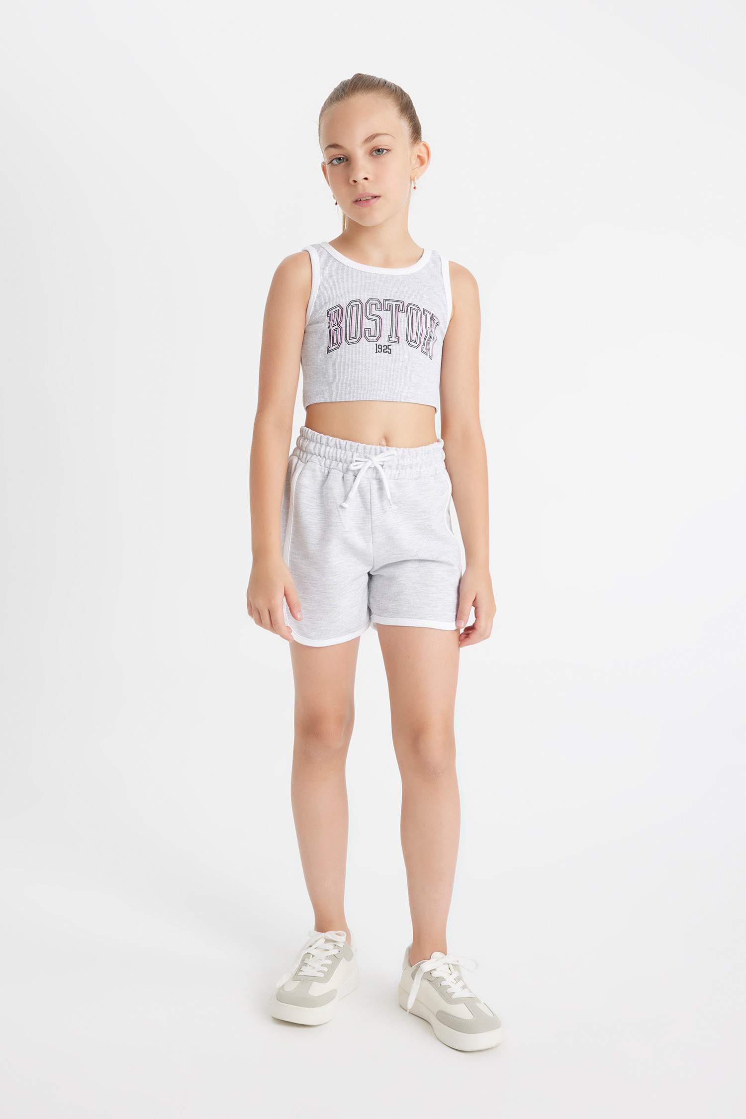 Комплект из 2-х вещей с принтом для девочек