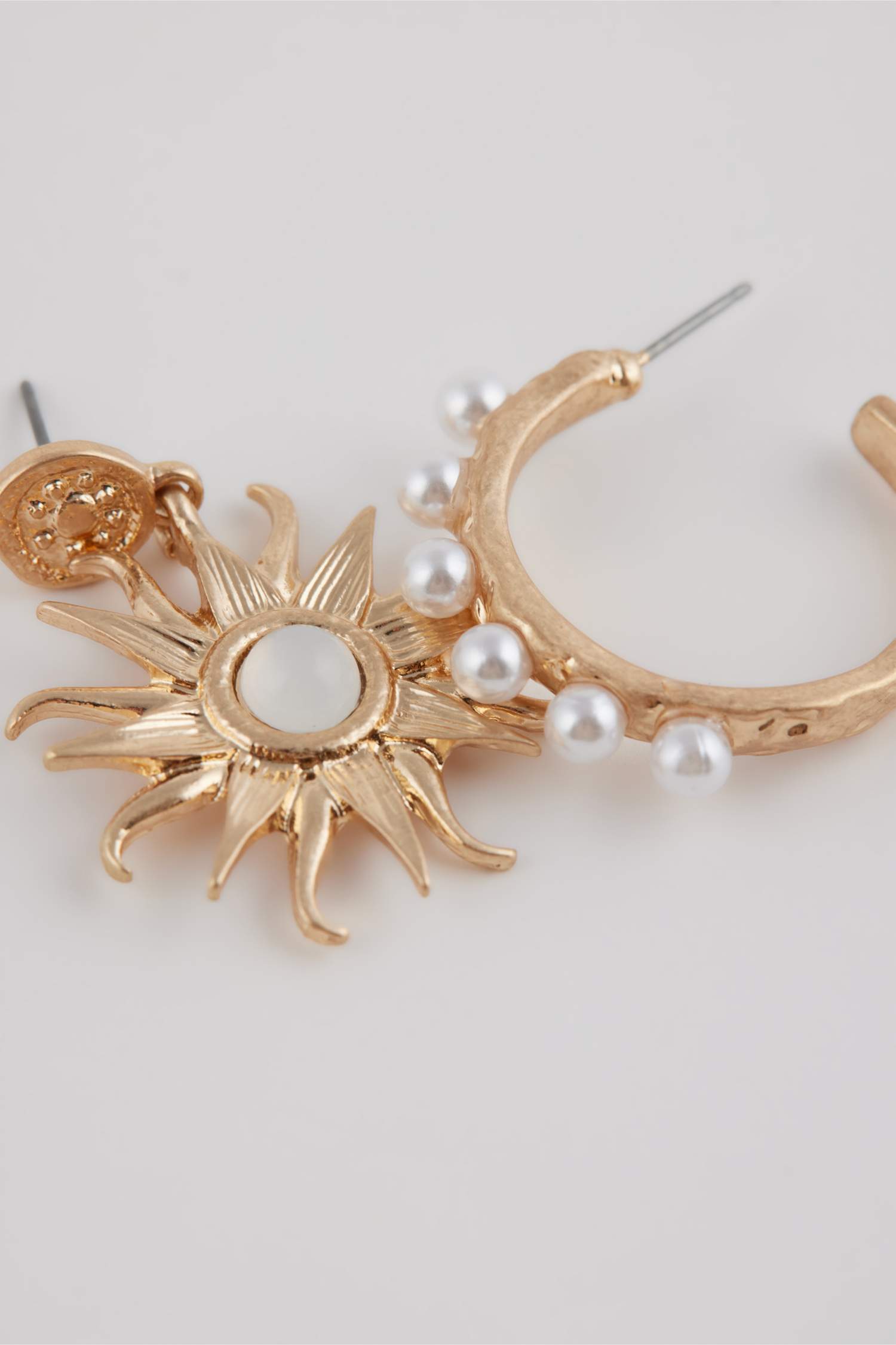 حلق ذهبي حريمي - قطعتين