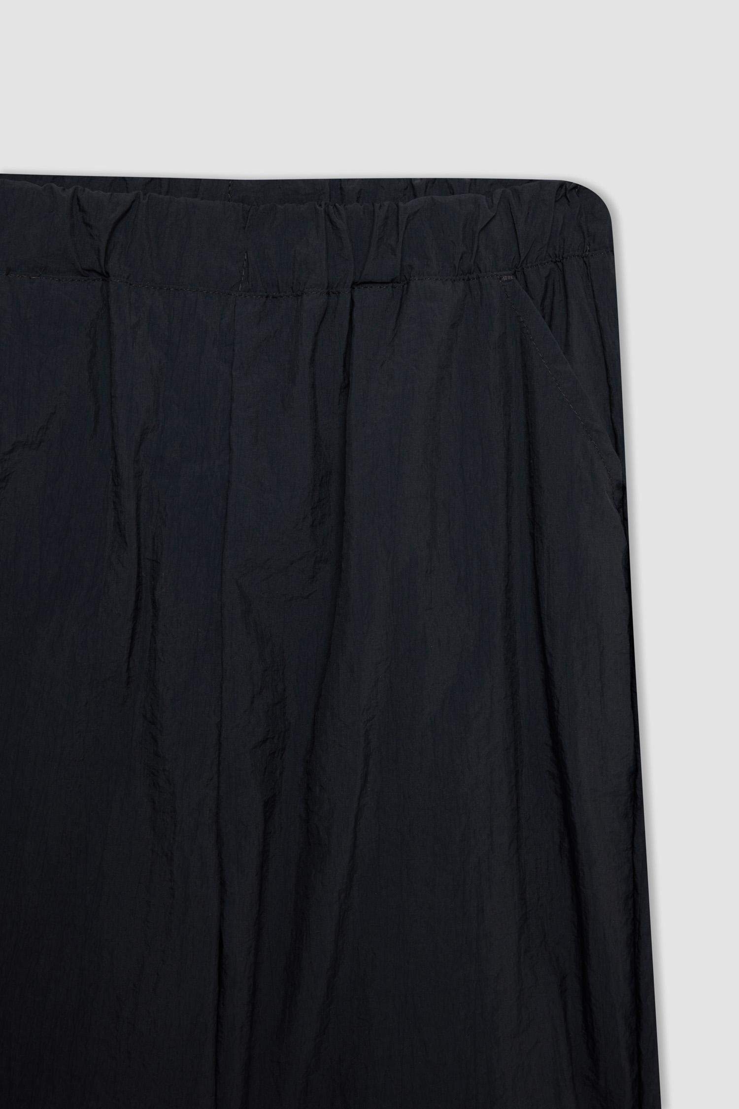 Erkek Çocuk Beli ve Paçası Lastikli Cepli Antrasit Jogger Paça Paraşüt Pantolon