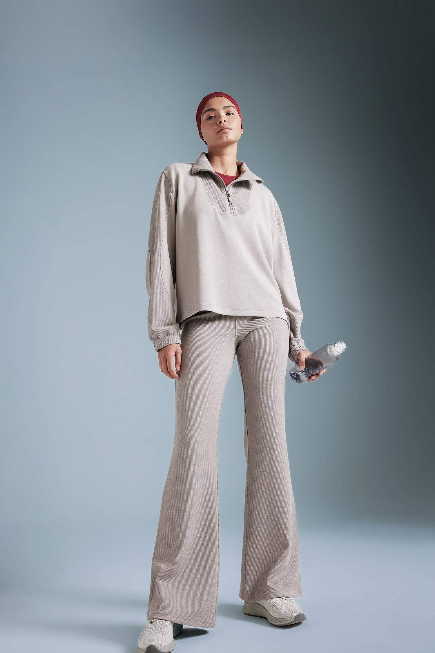 DeFactoFit Flare Fit Standard Length Trousers