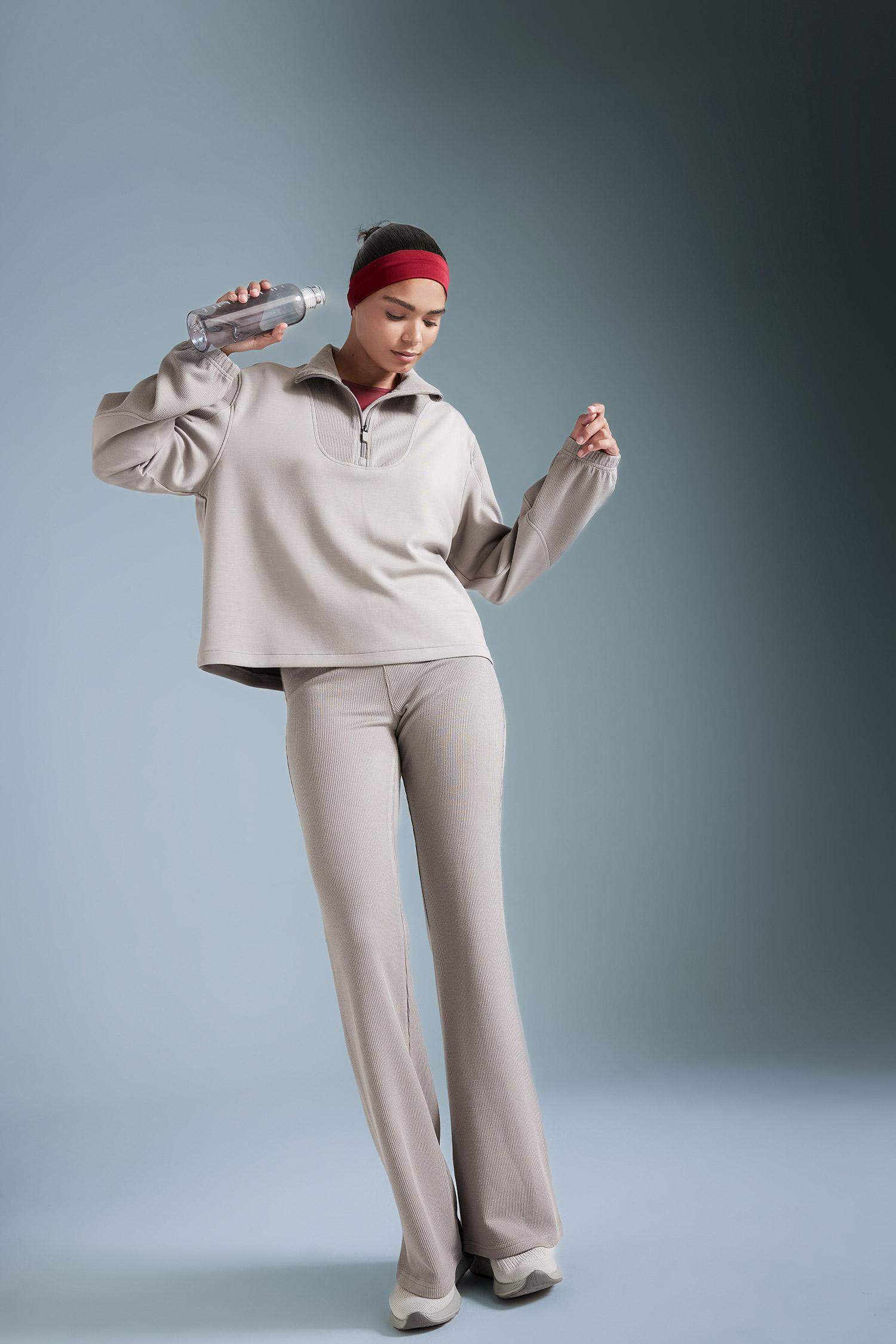 DeFactoFit Flare Fit Standard Length Trousers