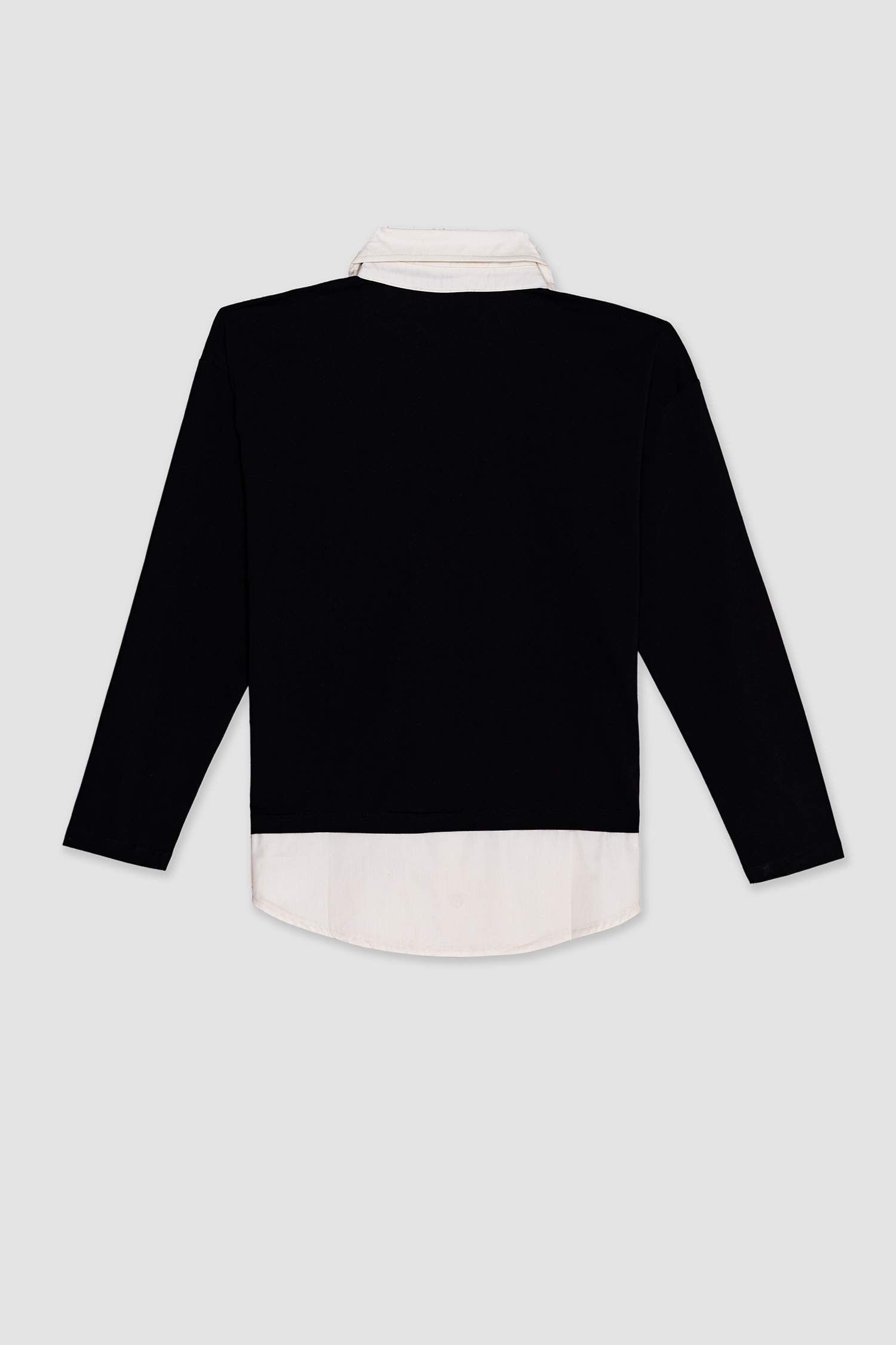 قميص طويل قصة عادية