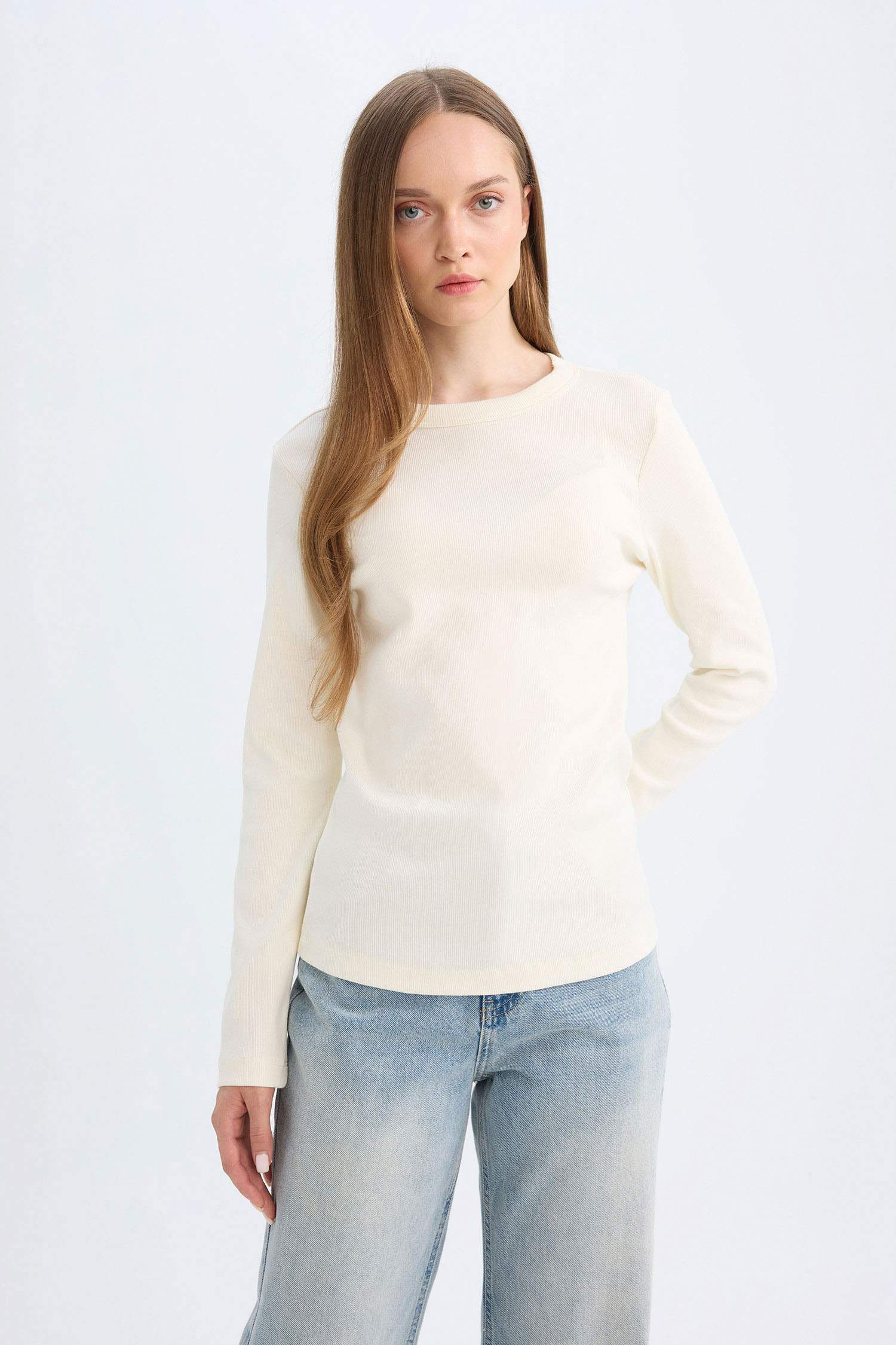 Regular Fit Long Sleeve Tunic