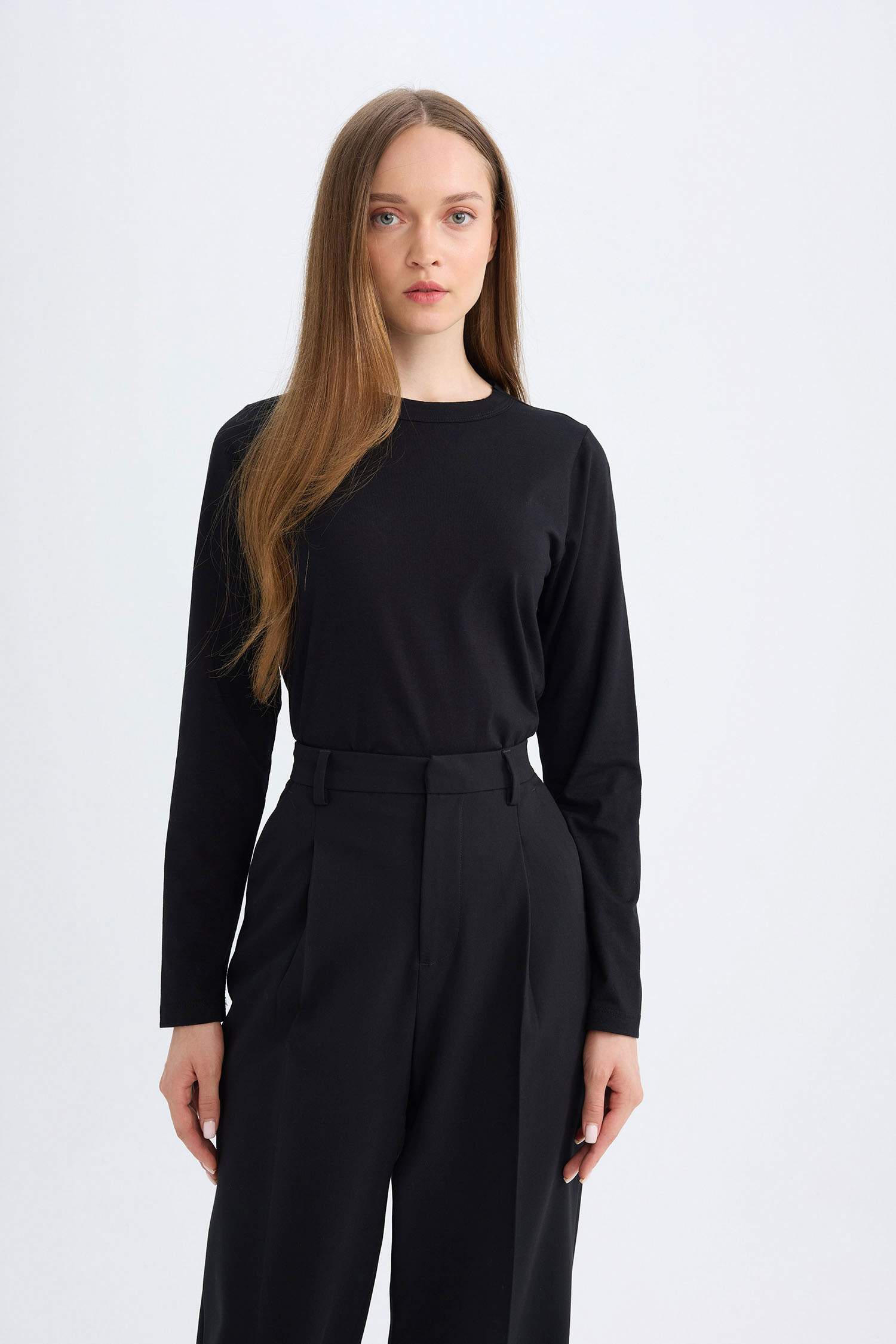 تونيك كم طويل قصة عادية