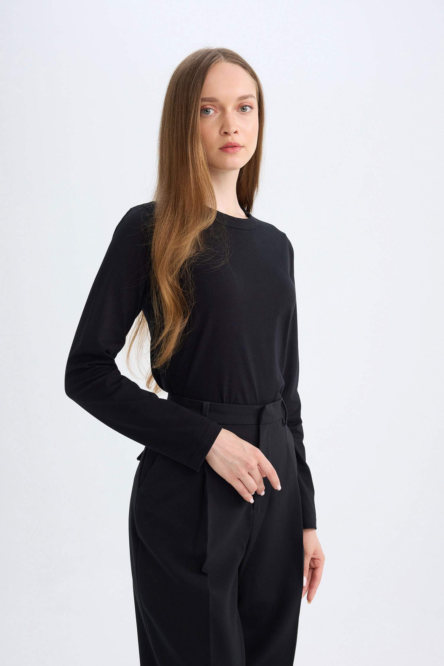 تونيك كم طويل قصة عادية