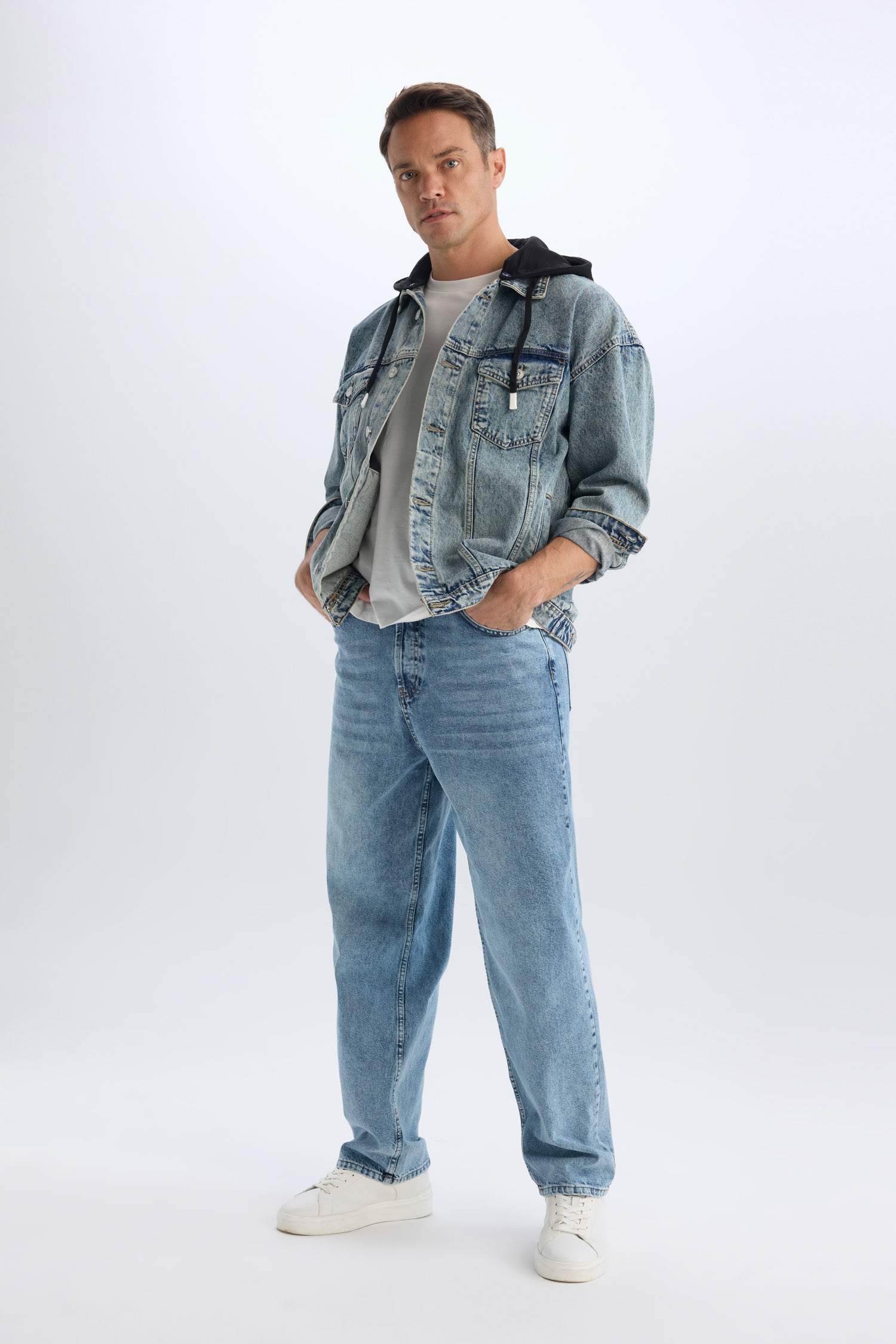 Oversize Fit Denim Jacket