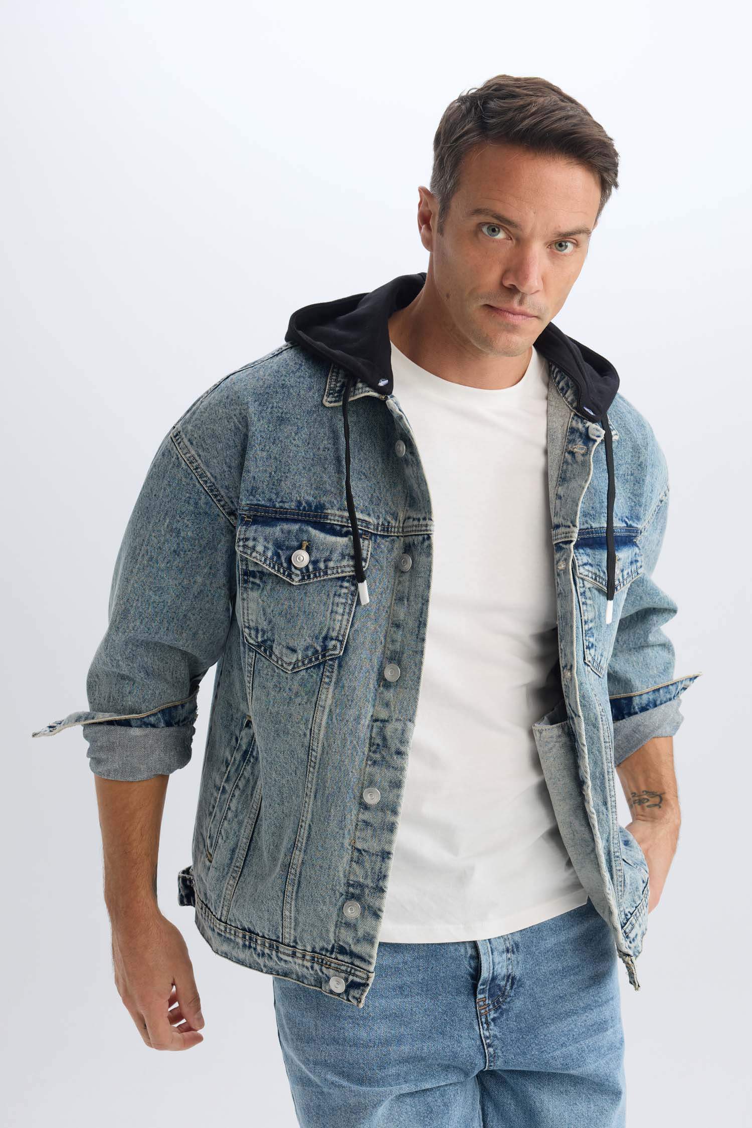 Oversize Fit Denim Jacket