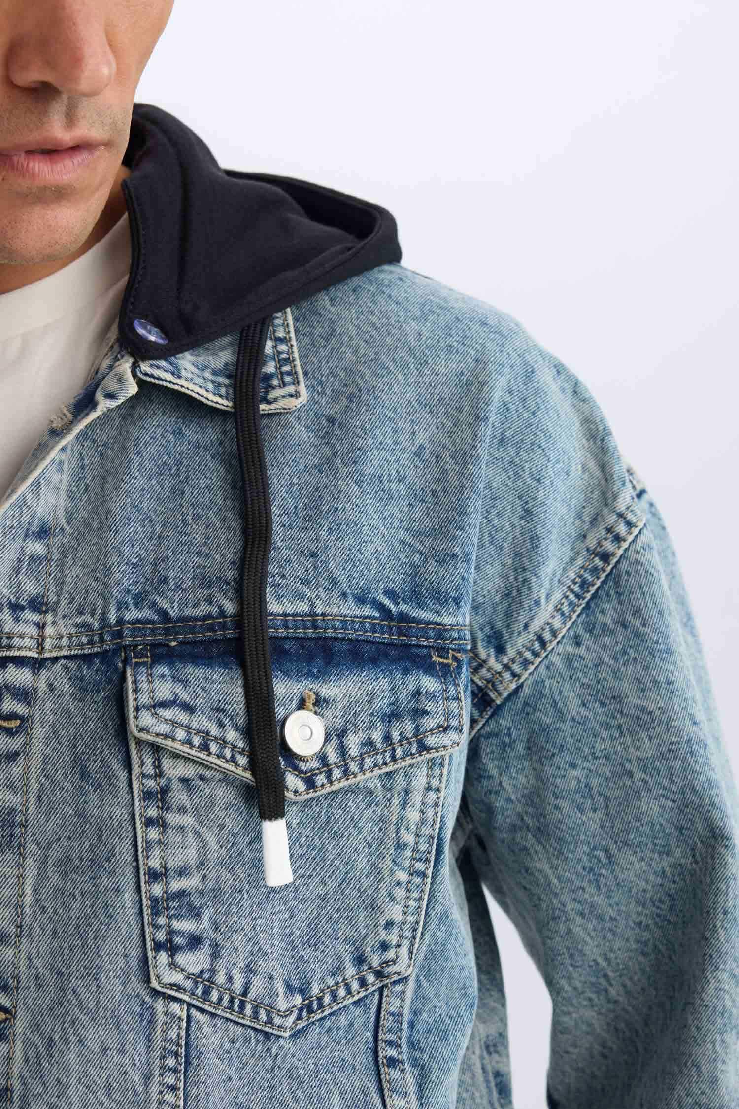 Oversize Fit Denim Jacket