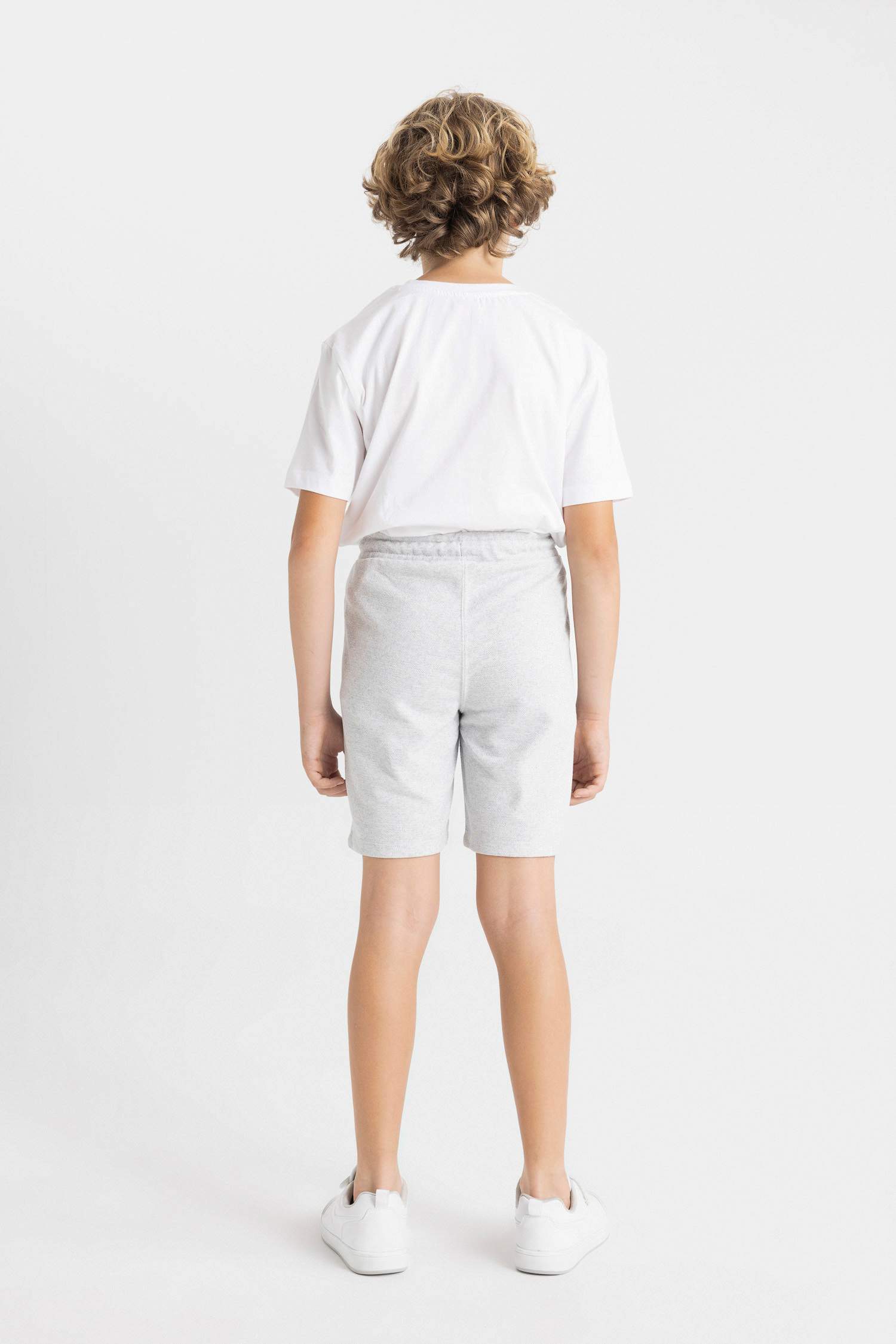 Boy Regular Fit Sweatshirt Shorts