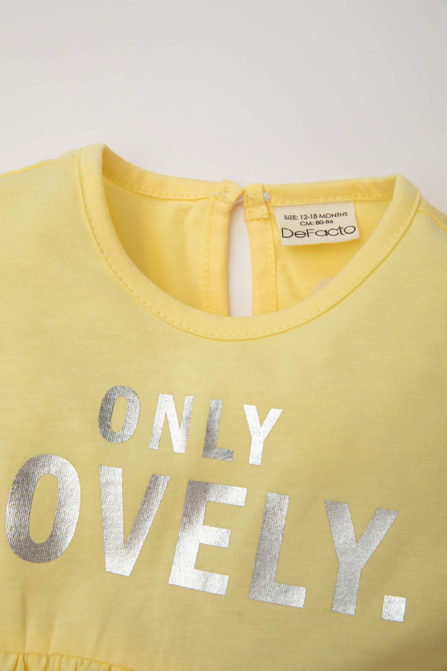 Baby Girl Printed Short Sleeve Dress