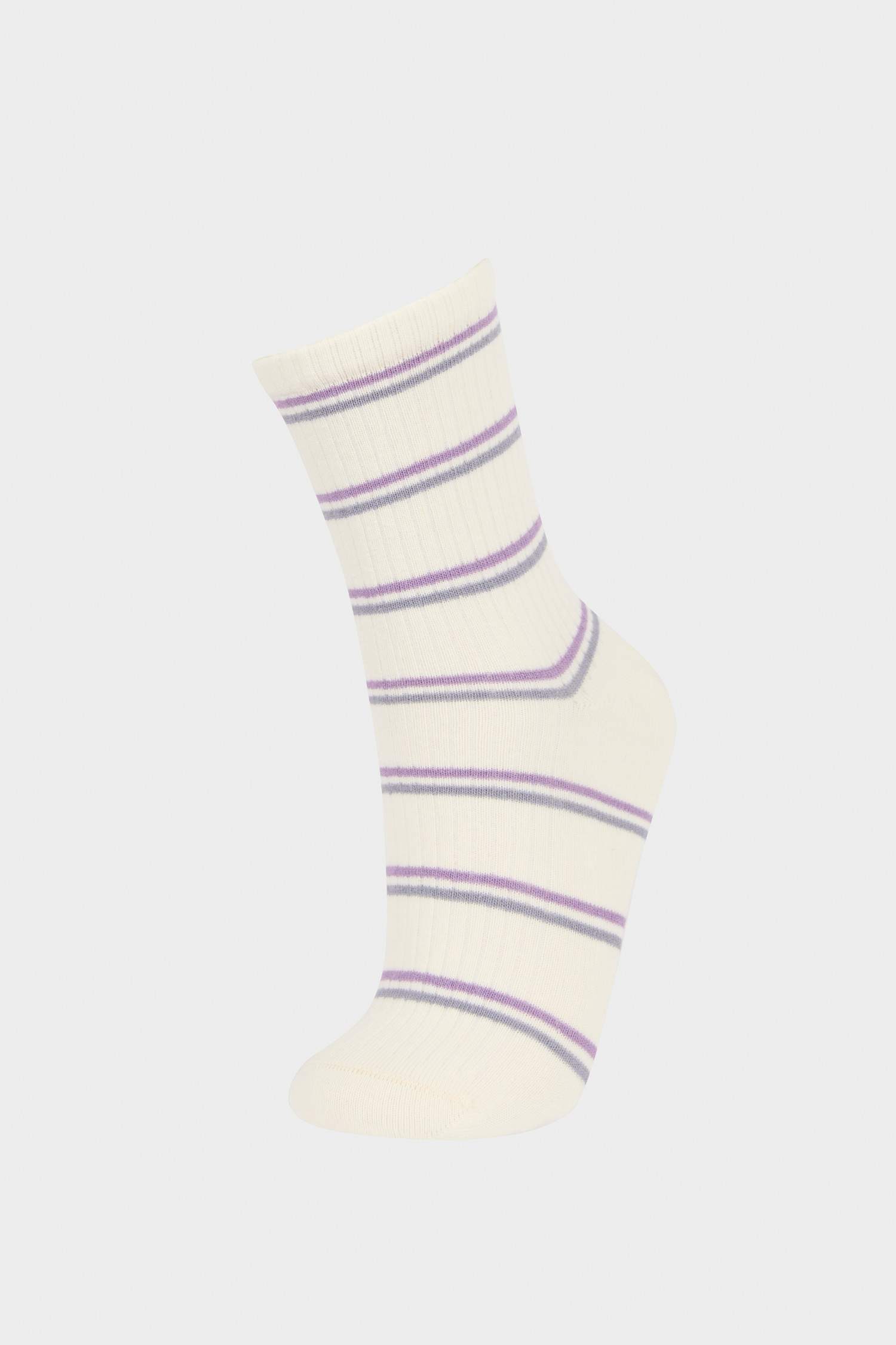 Lot de 3 paires de Chaussettes longues en coton pour femme