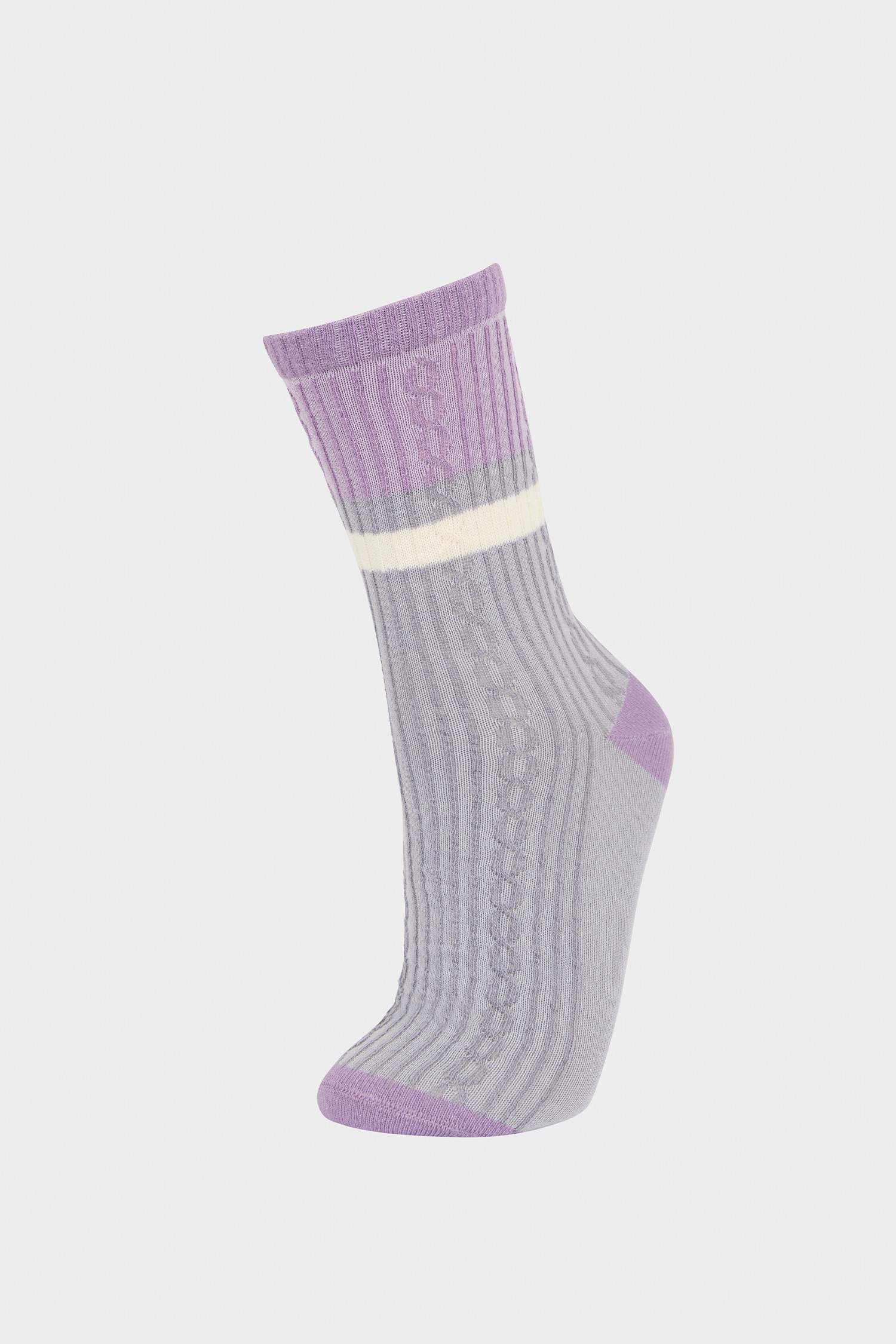 Lot de 3 paires de Chaussettes longues en coton pour femme