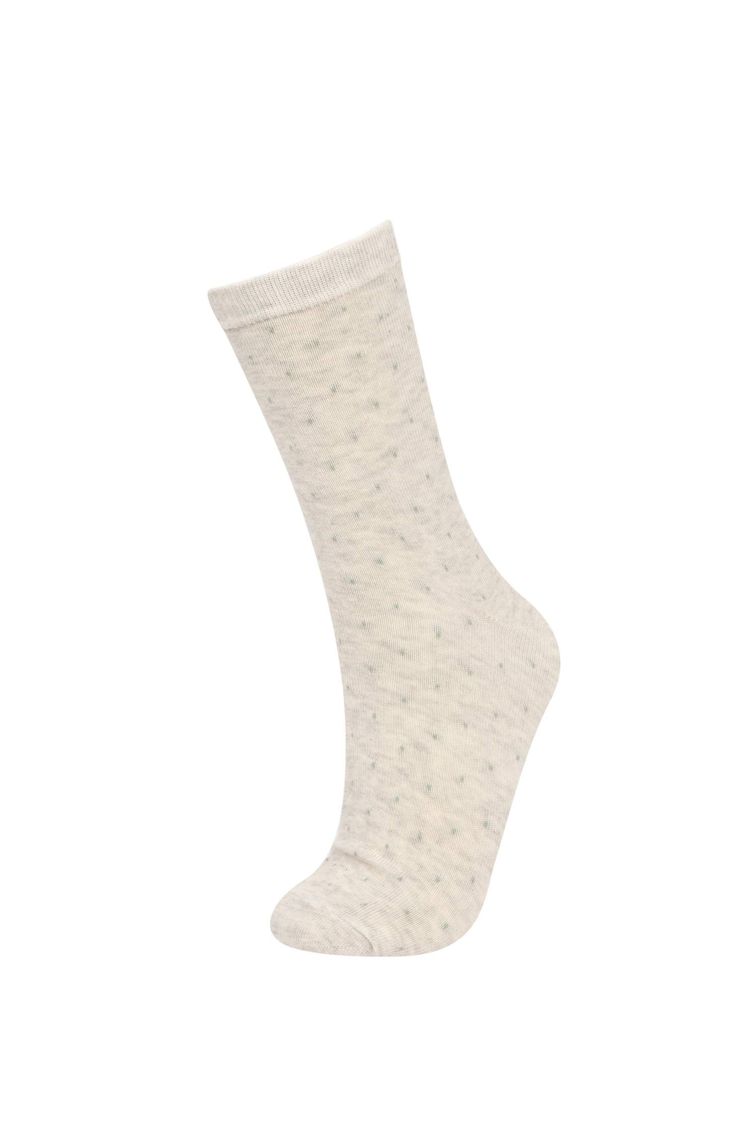 Woman 3 Piece Cotton Long Socks