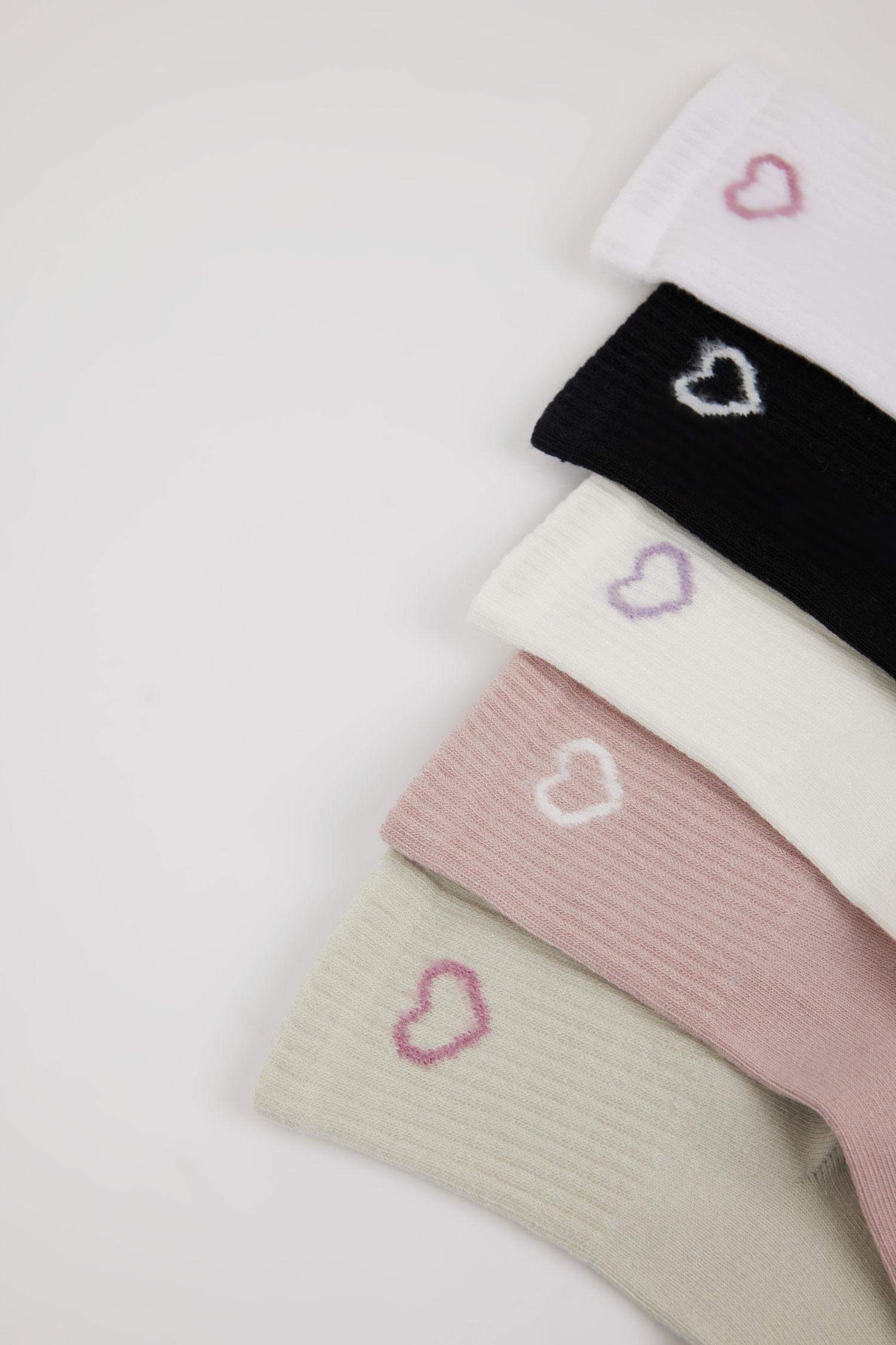 Носки из хлопка для женщин, 5 пар