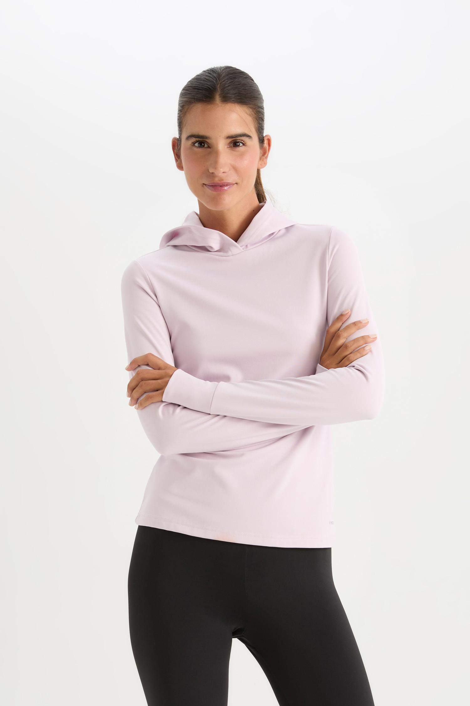 تيشيرت كم طويل سليم فيت بغطاء للرأس