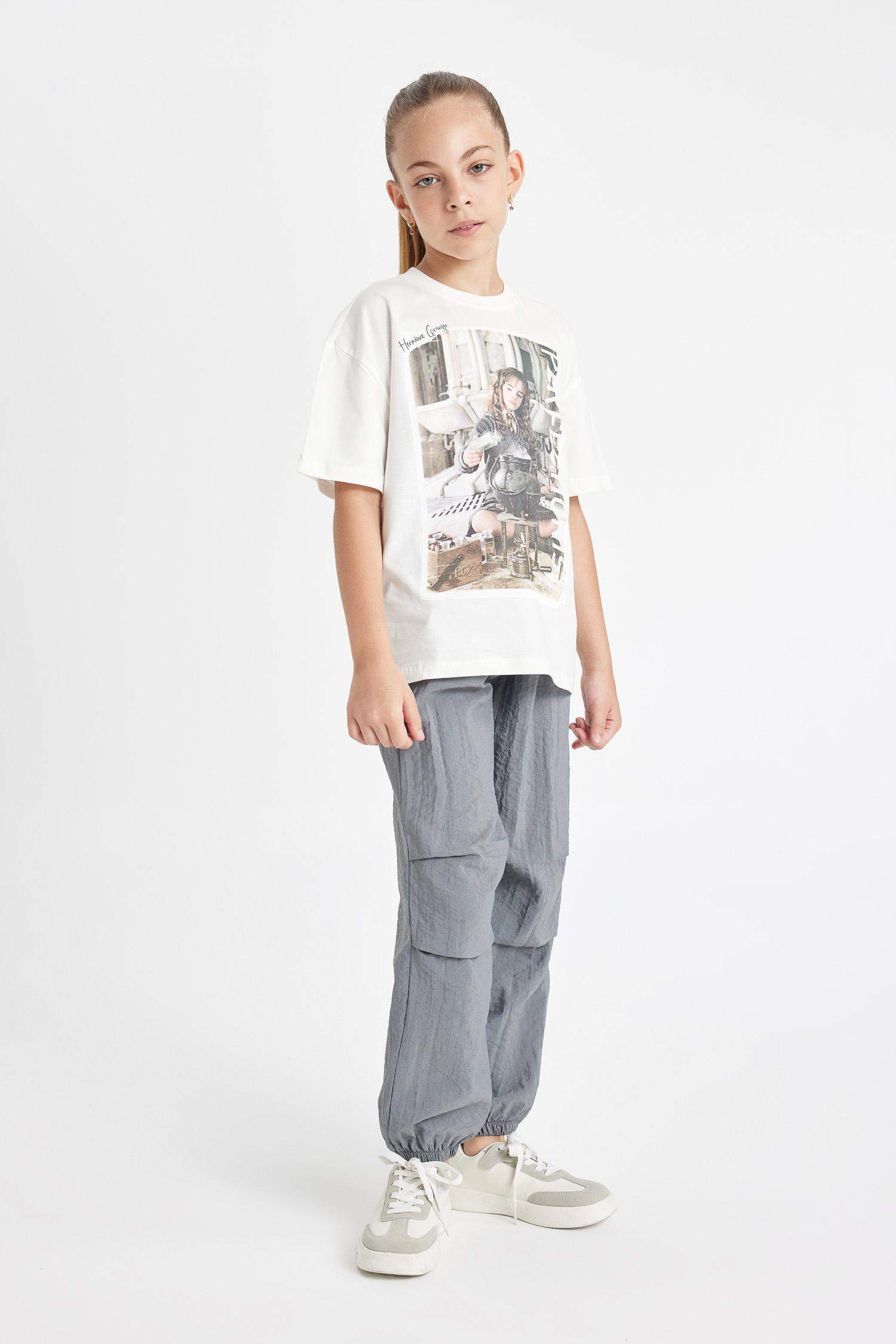 Girl Parachute Jogger Trousers