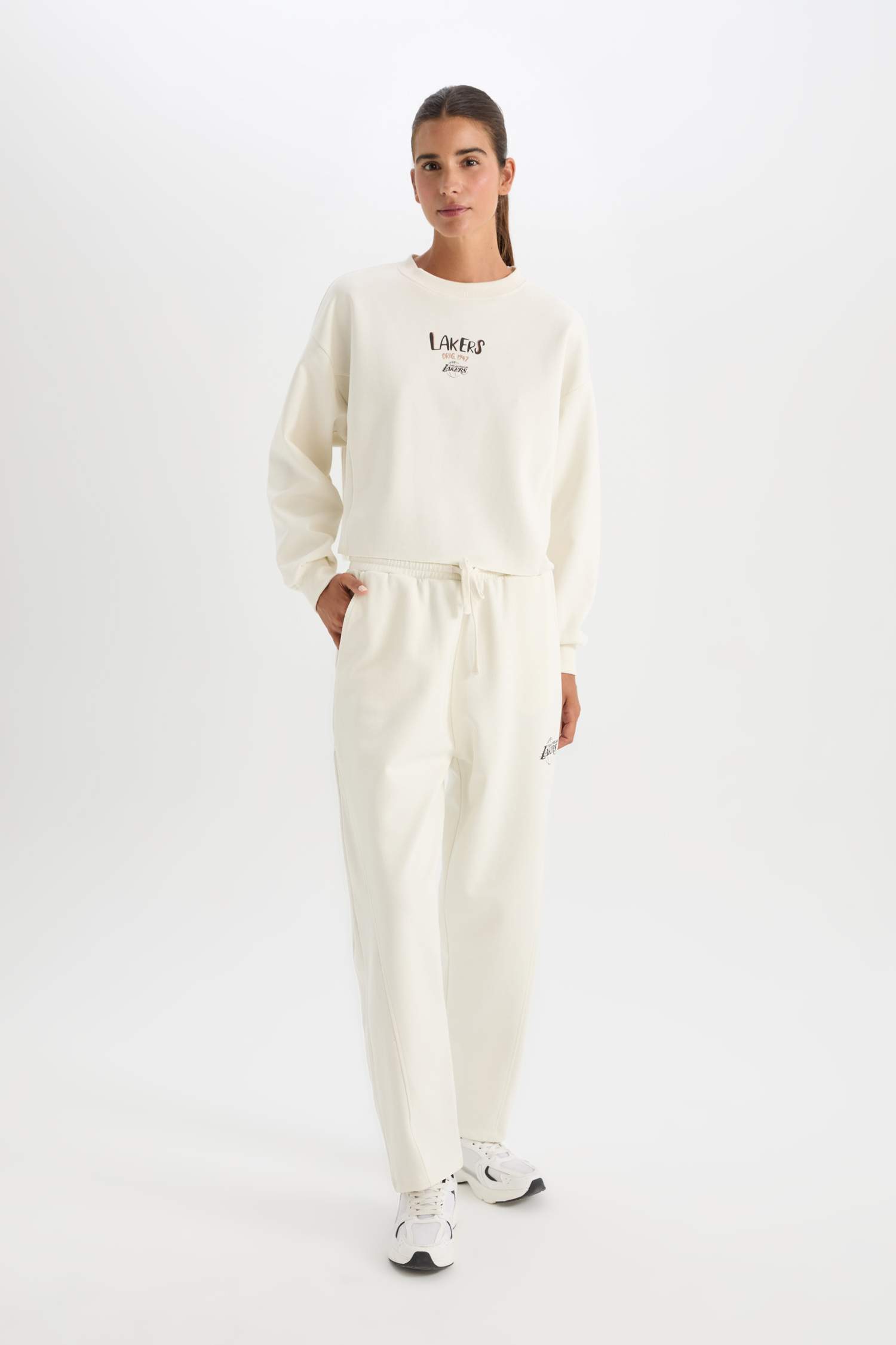 Pantalon Jogging NBA Los Angeles Lakers à taille élastique et poches