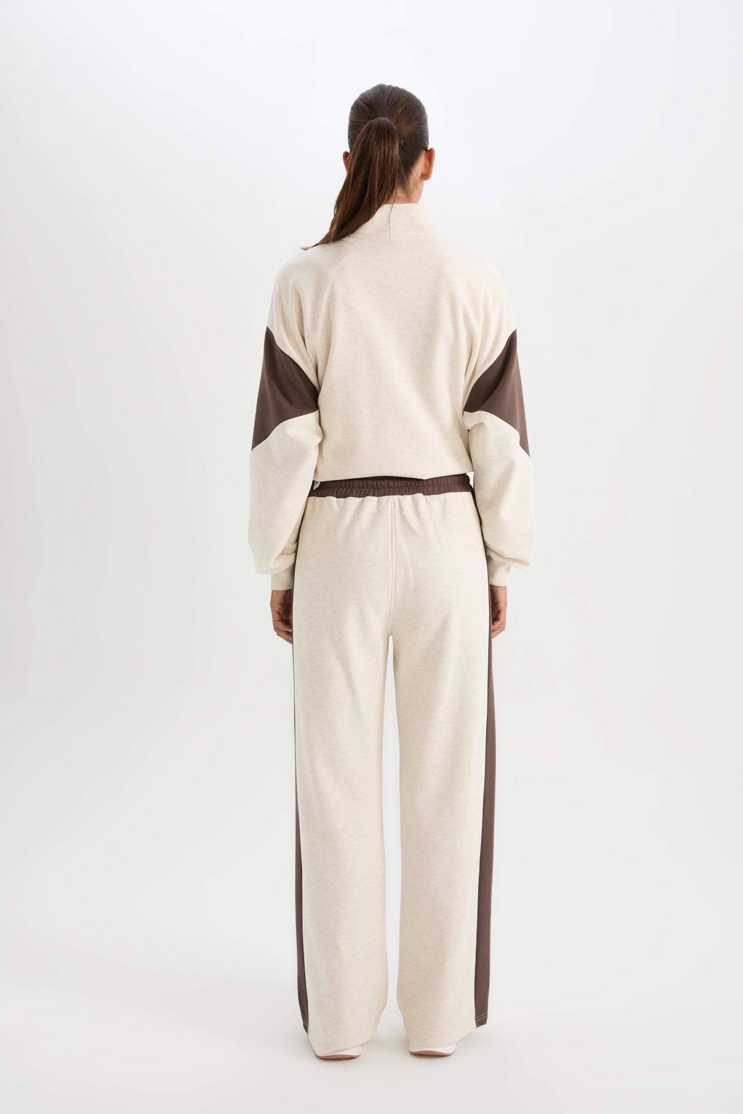 NBA кең аяқ 3 көтерілген жіп кең етек Шалбар