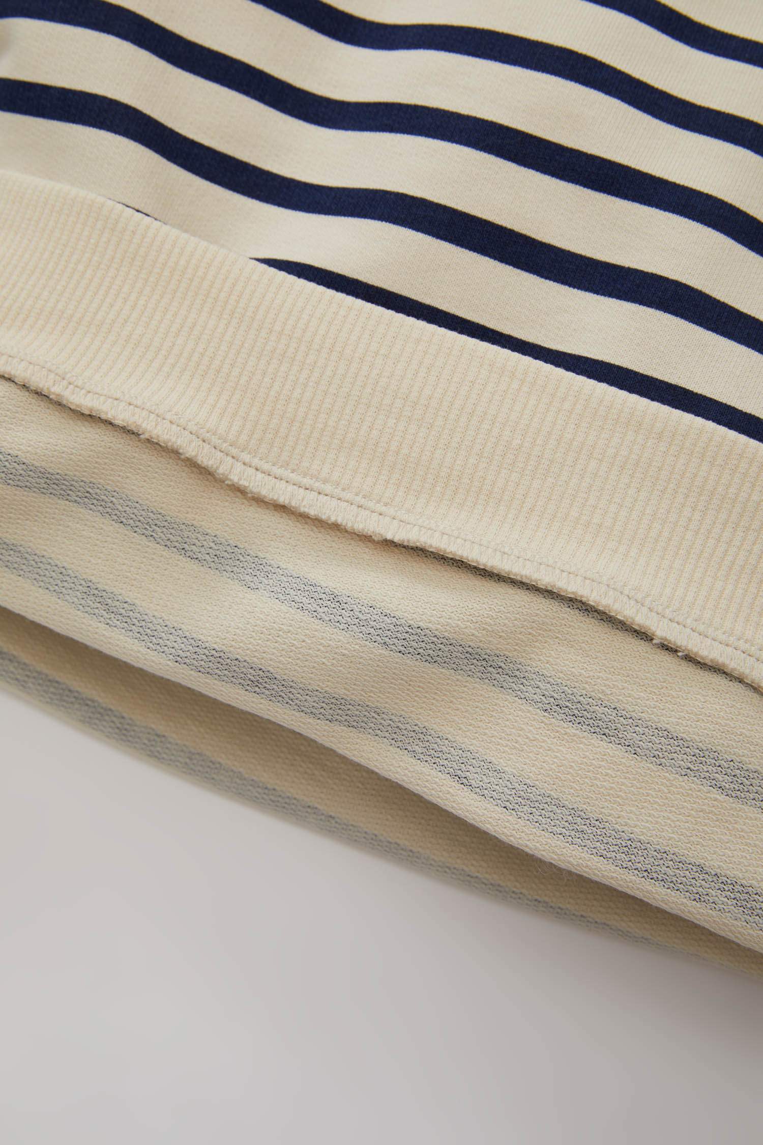 Sweat-Shirt rayé fin à col rond pour Bébé Garçon