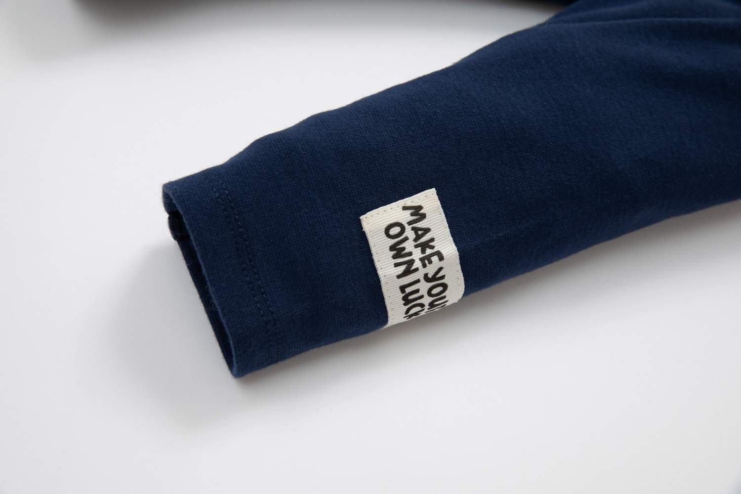 Erkek Bebek Beli Lastikli Etiket Baskılı Eşofman Altı