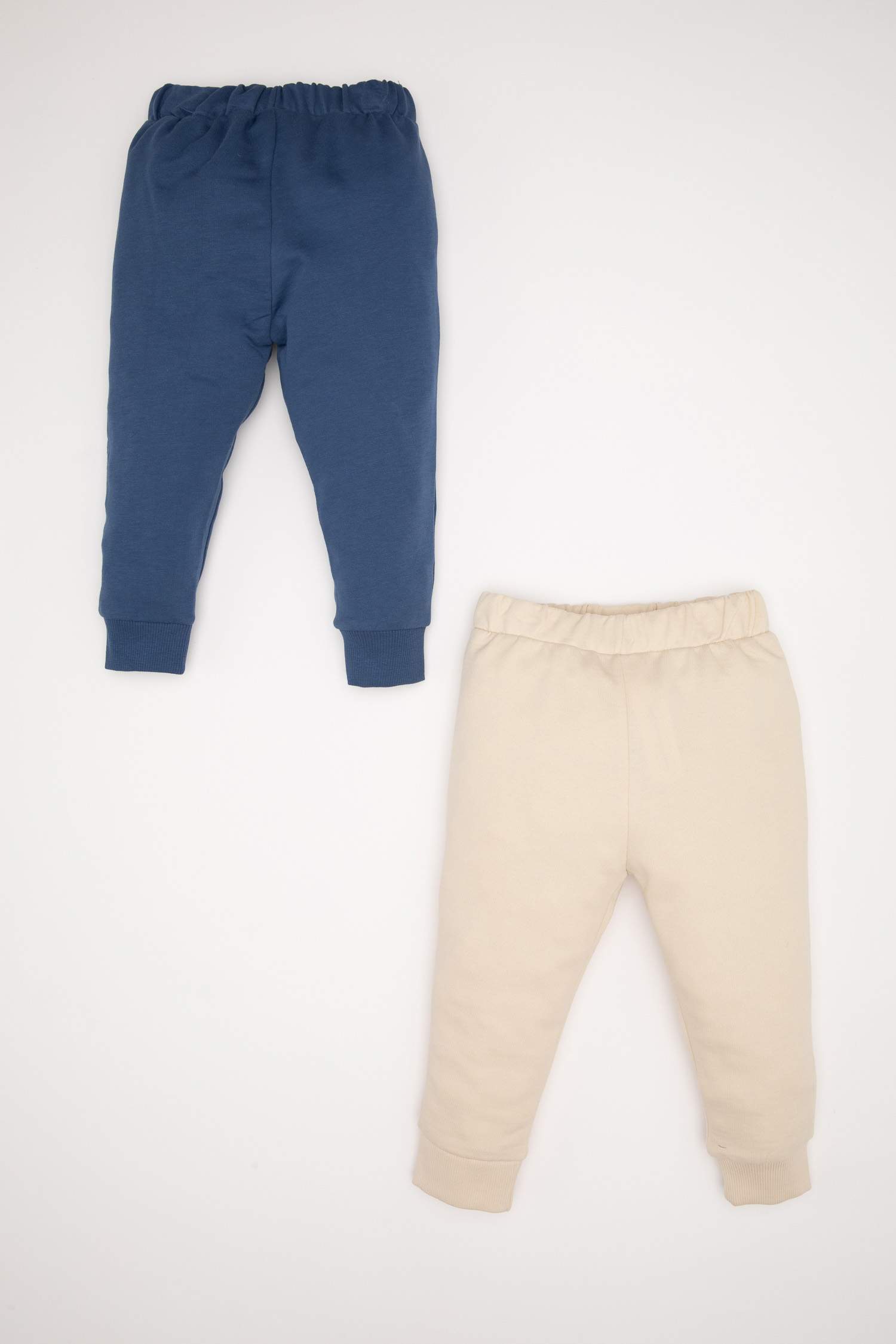 Erkek Bebek Beli Lastikli Baskılı 2'li Eşofman Altı