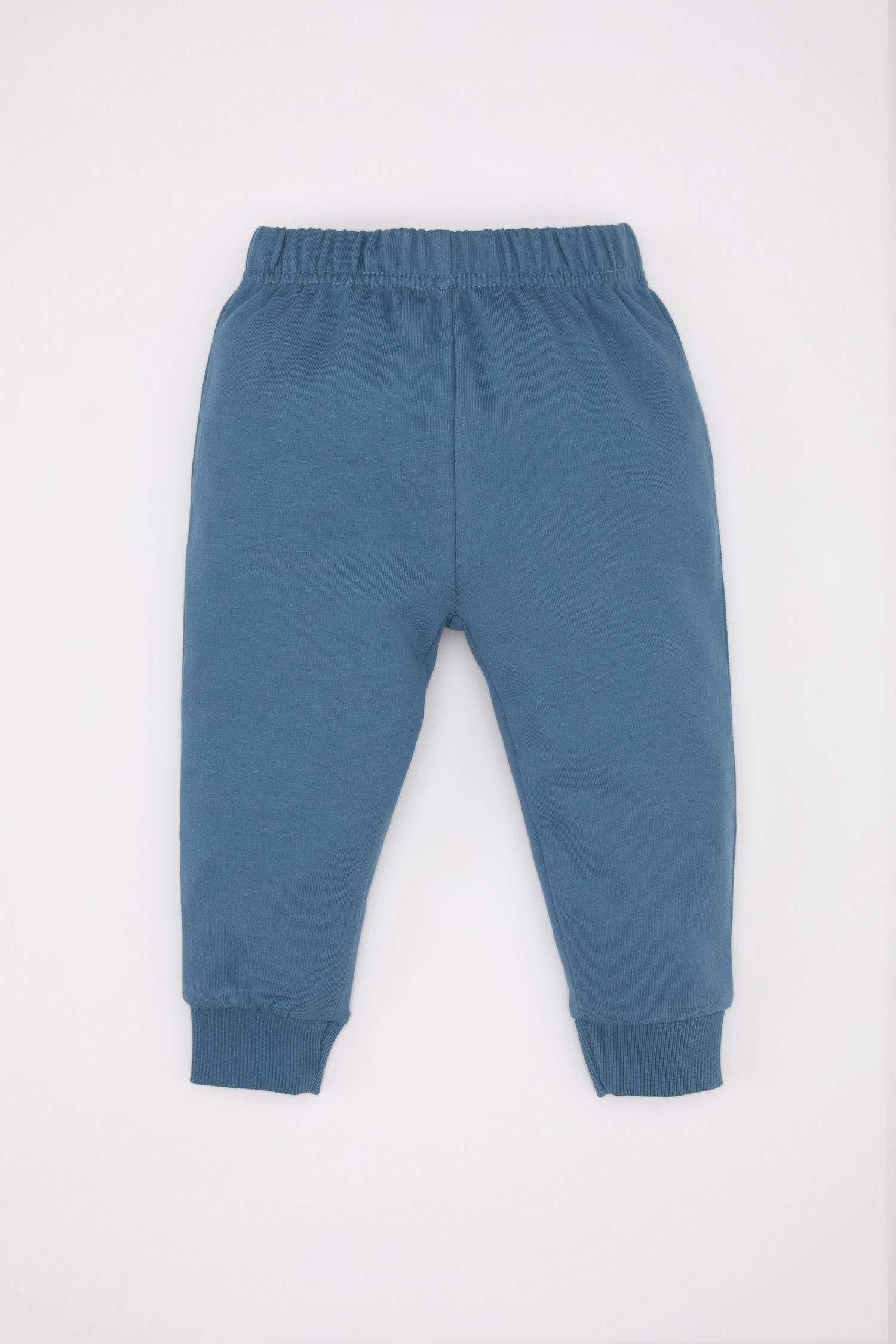 Erkek Bebek 2'li Takım Baskılı Sweatshirt Jogger Eşofman Altı