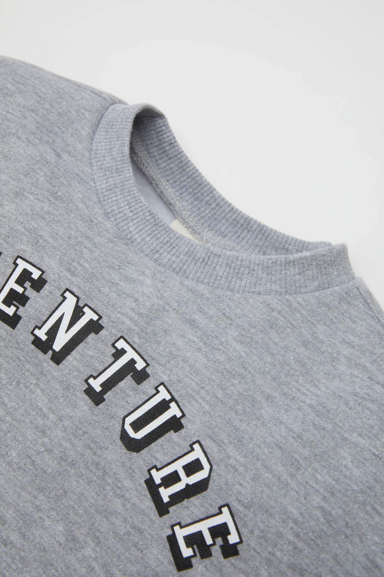 Baby Boy Printed Sweatshirt Jogger Sweatpants 2 Piece Set