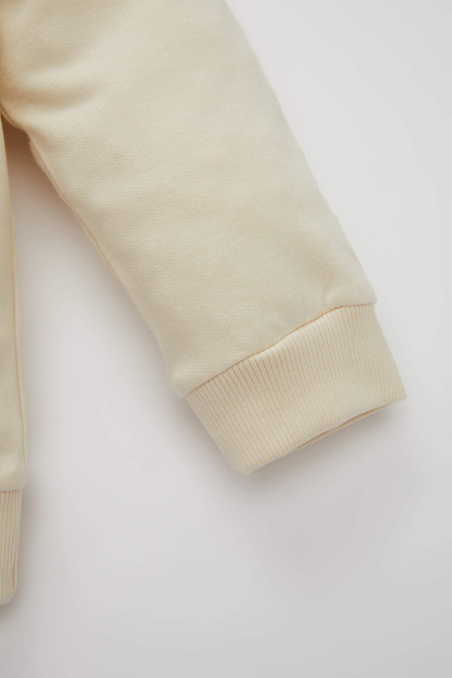 Kız Bebek Bisiklet Yaka Yazı Baskılı Sweatshirt