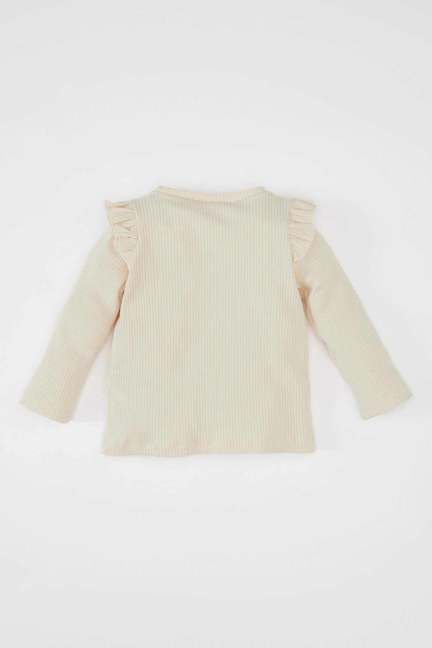 Сәби Қыз велосипед мойыны гүл ұзын жеңді Ұзын жеңді футболка