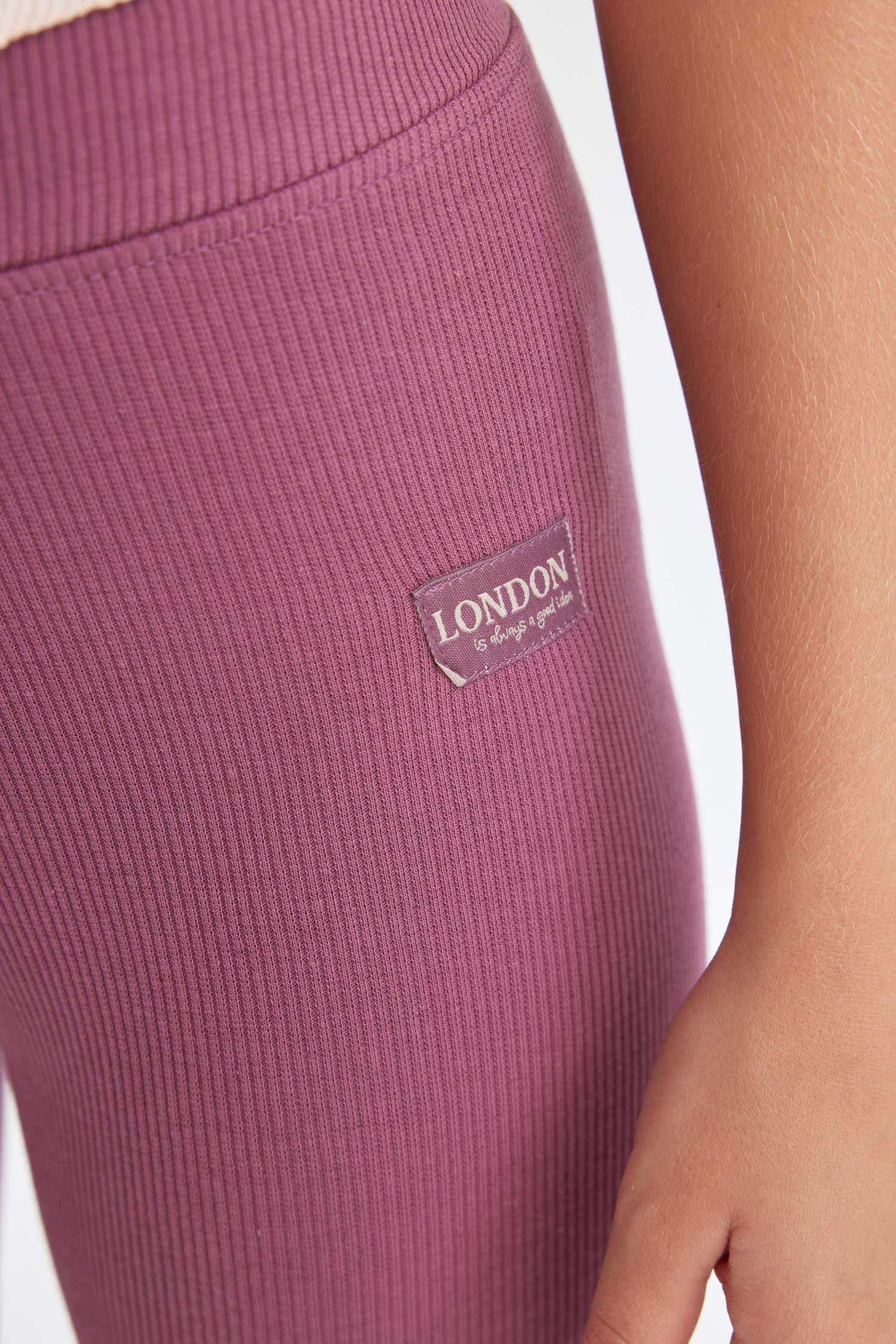 Standart Boy Fitilli Kaşkorse Etiketli Tayt Kız Çocuk