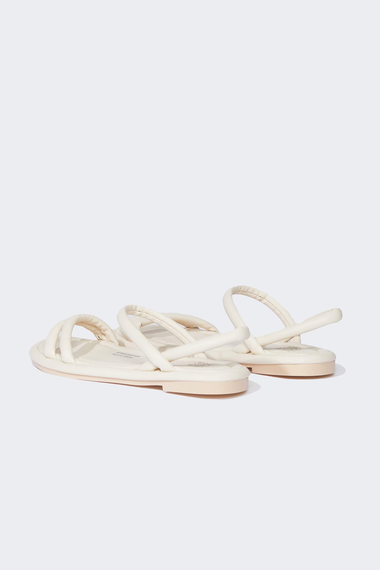 Kadın Düz Taban Suni Deri Sandalet