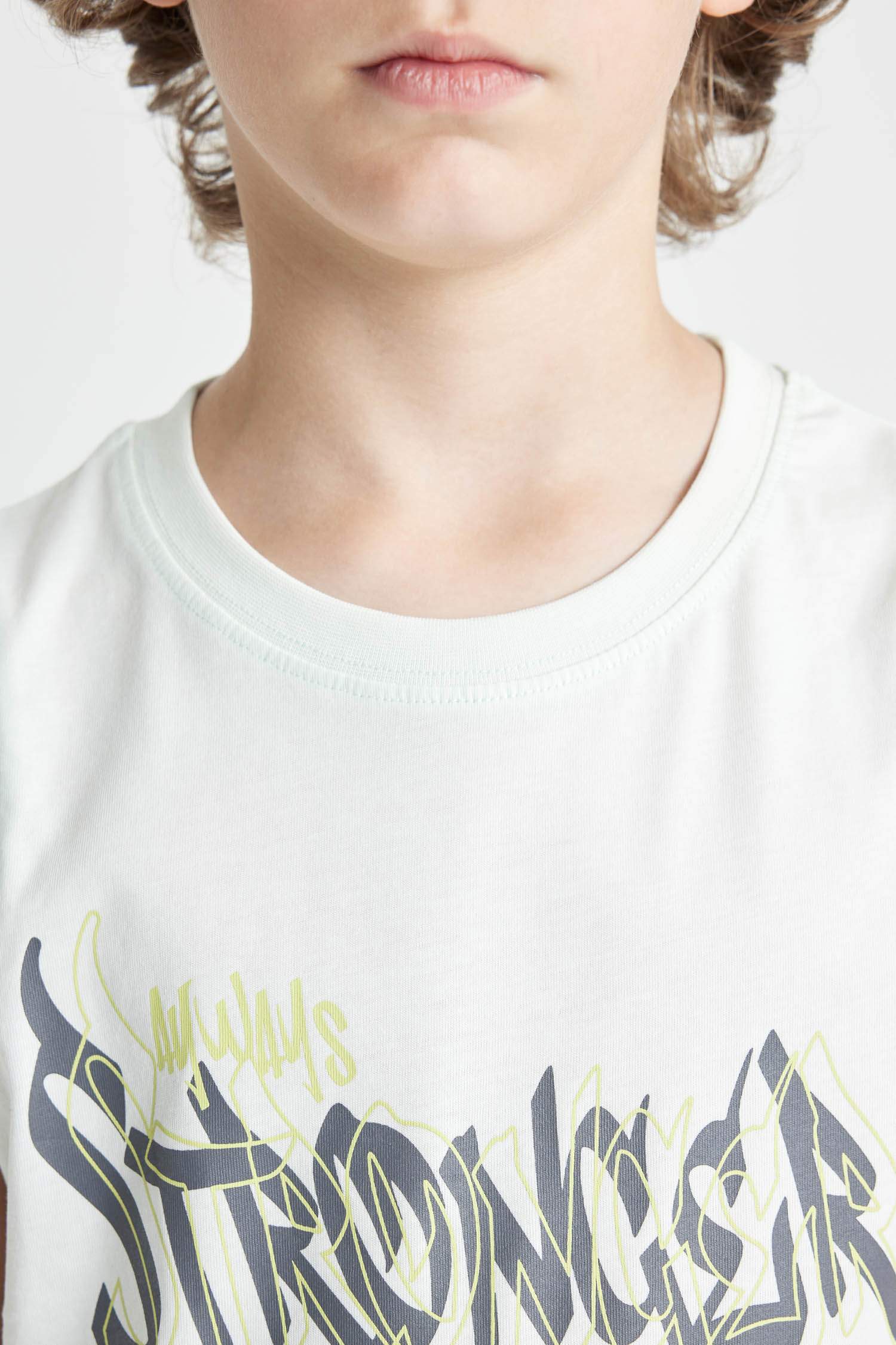 Boy Boy Crew Neck Sleeveless T-Shirt