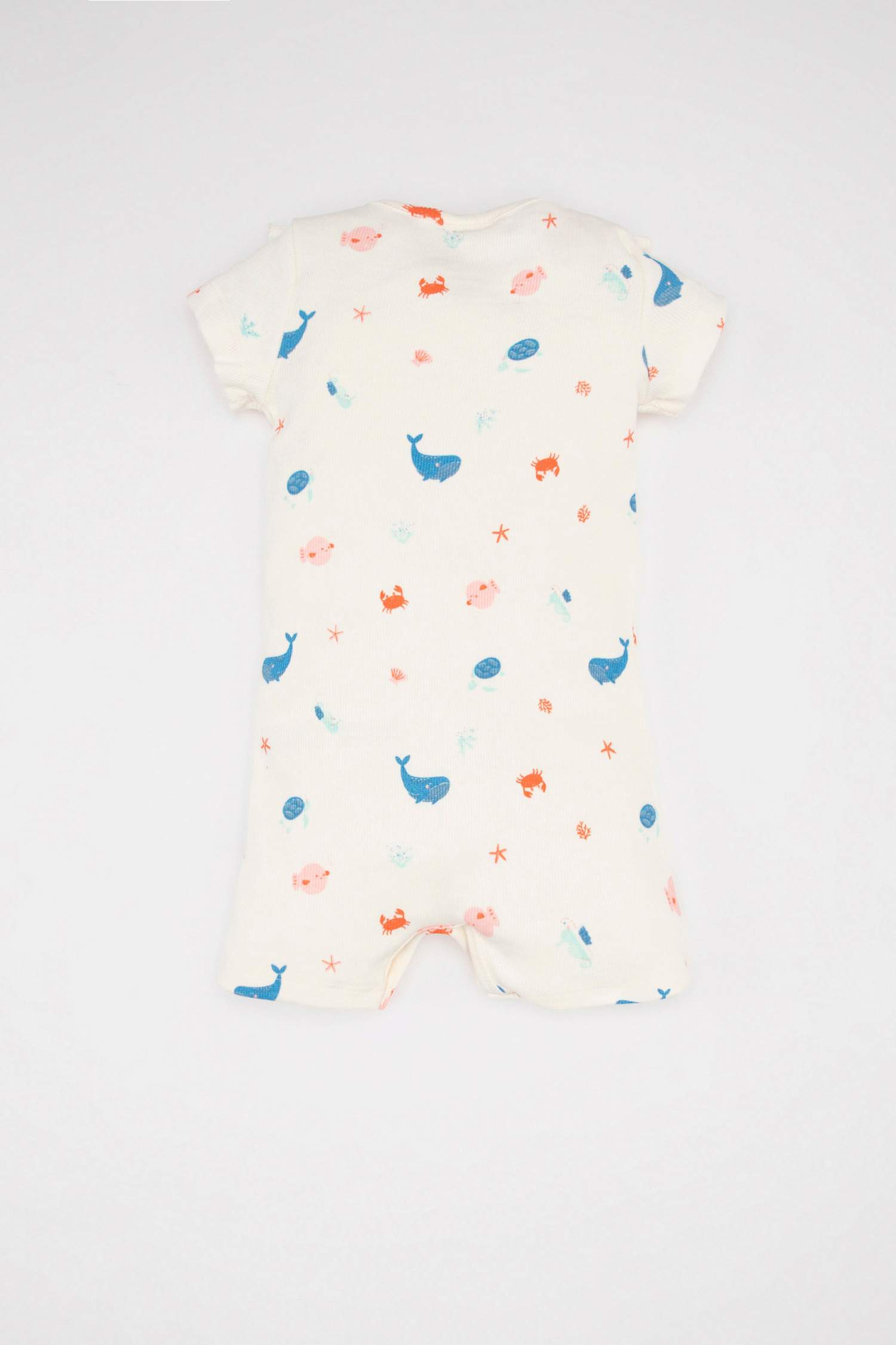 Ribana Regular Fit Crew Neck Jumpsuit