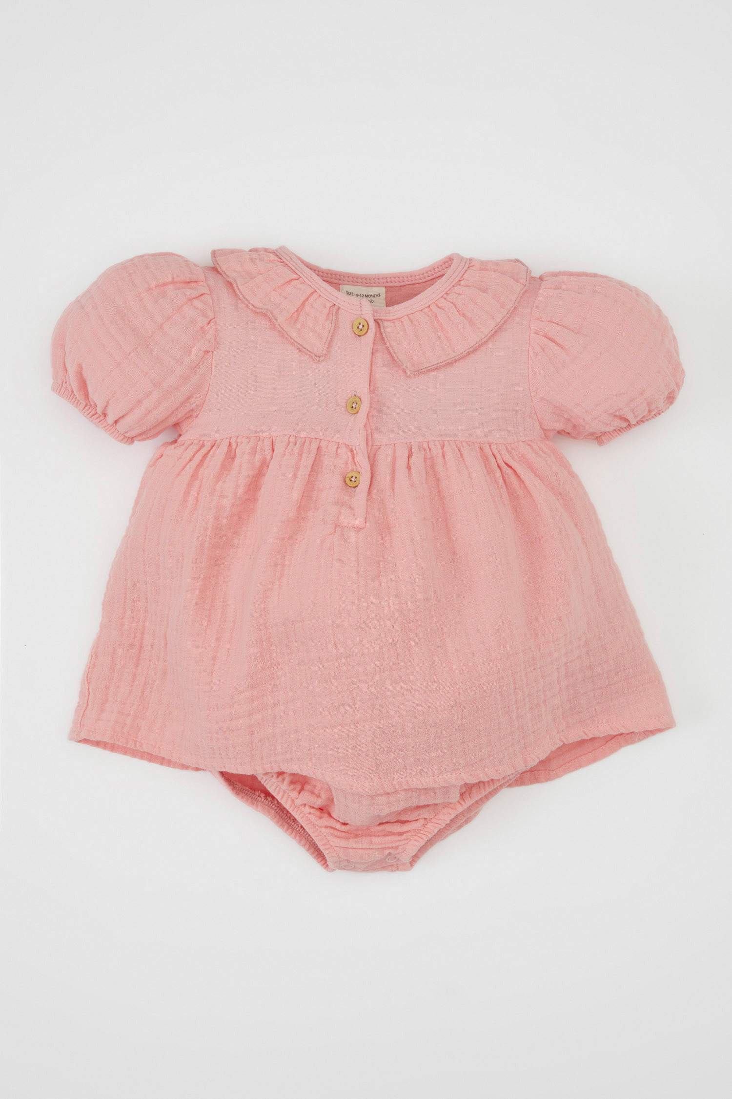 Baby Girl Newborn Muslin Jumpsuit