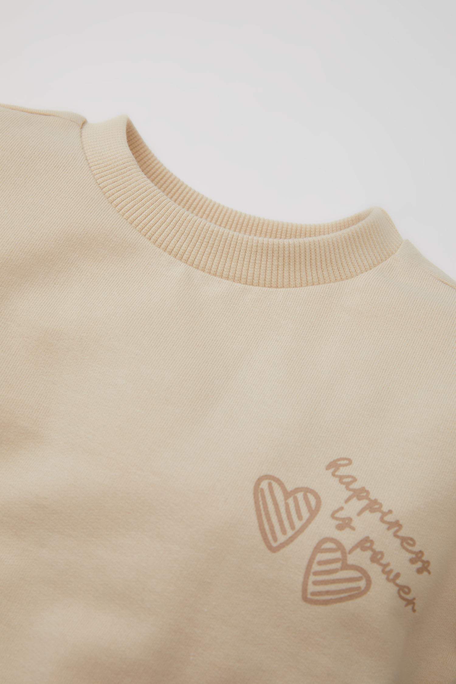 Baby Girl Printed Sweatshirt Sweatpants 2 Piece Set