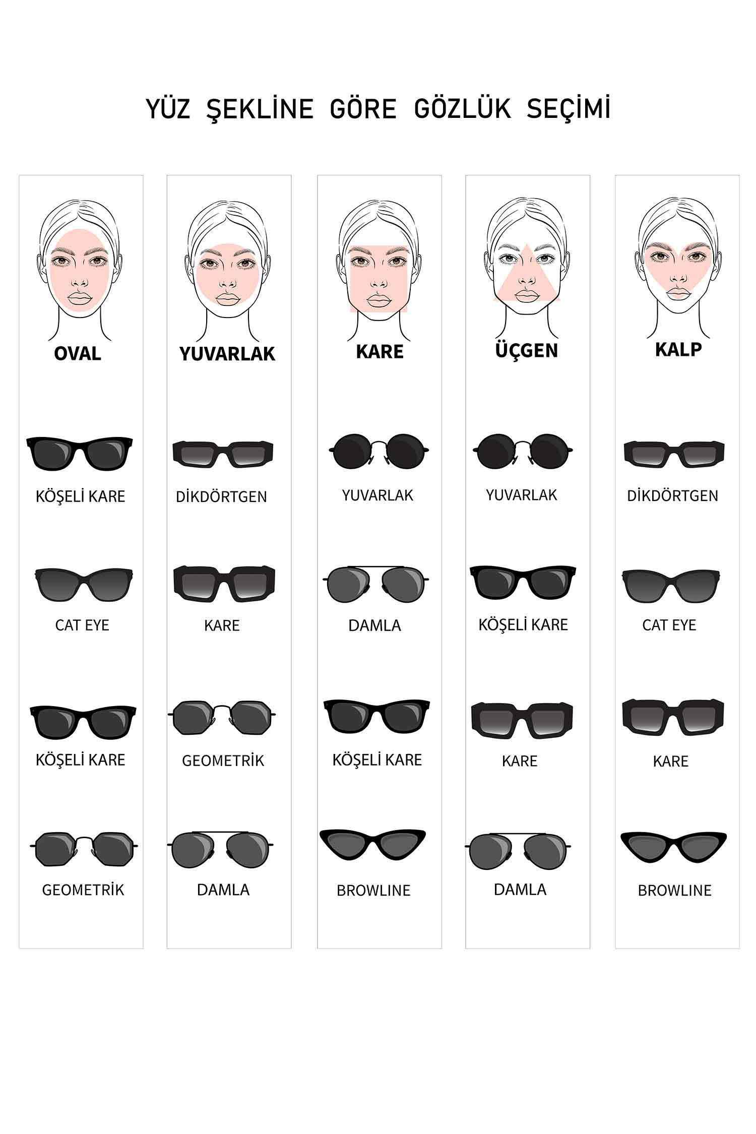 Kadın Leopar Desenli Kare Güneş Gözlüğü