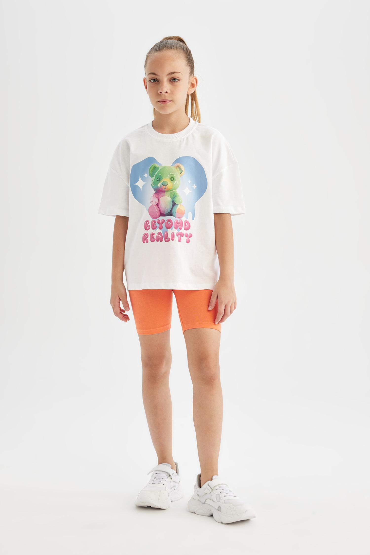 Kız Çocuk Biker Tayt