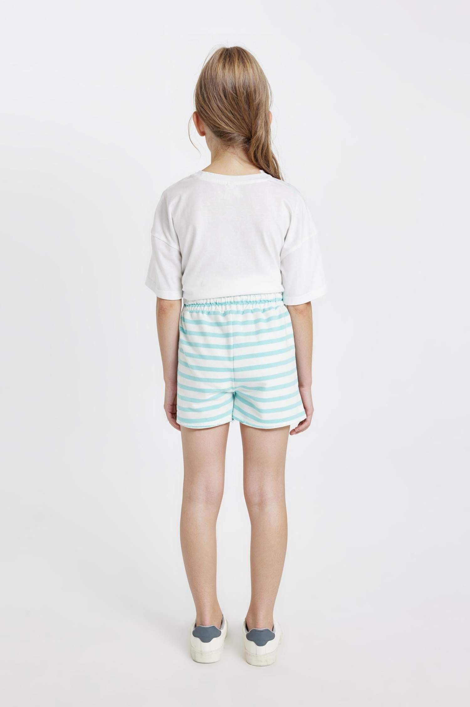 Girl Striped Shorts