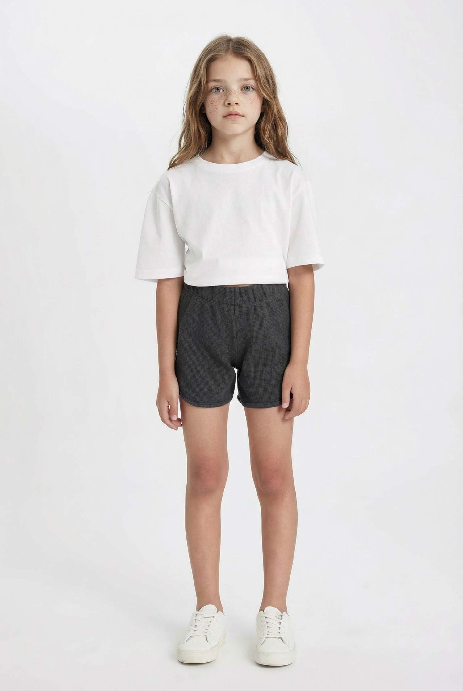 شورت بناتي وافل